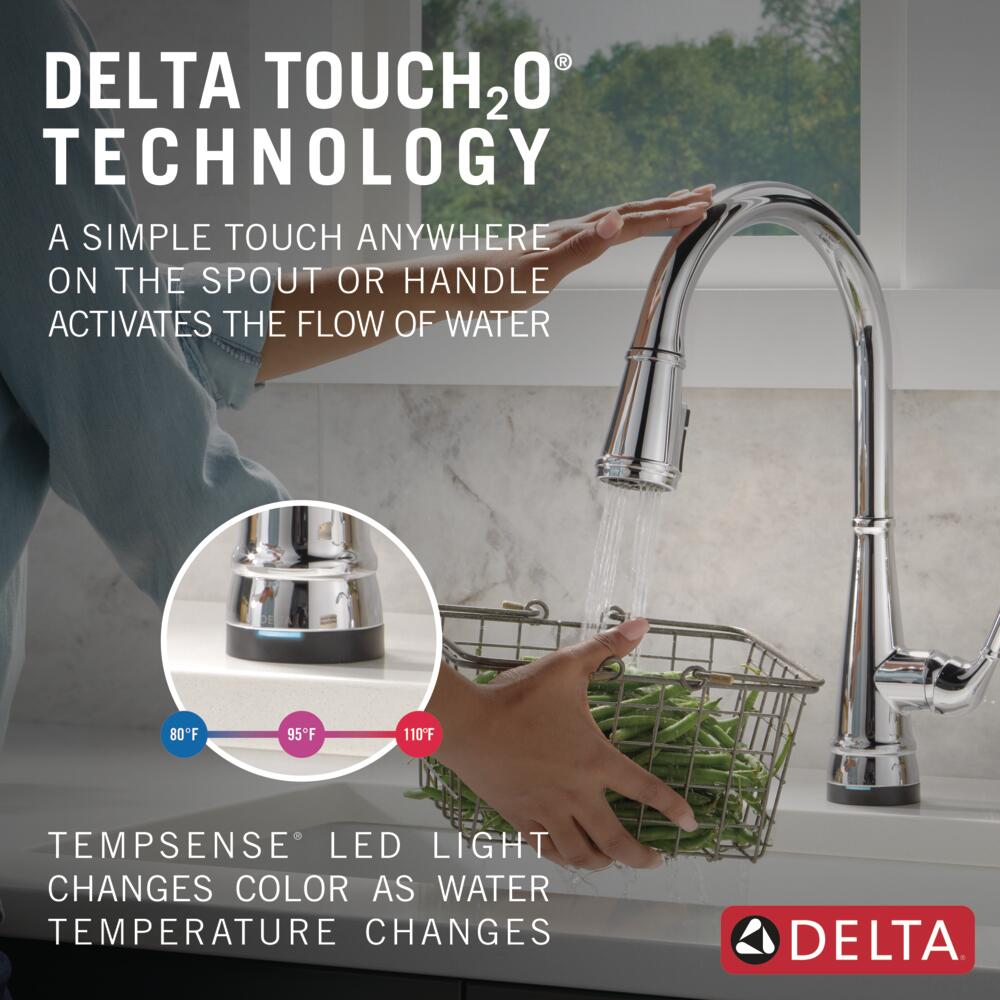 Delta 19814TZ-SD-DST Kitchen-Faucets - View #2