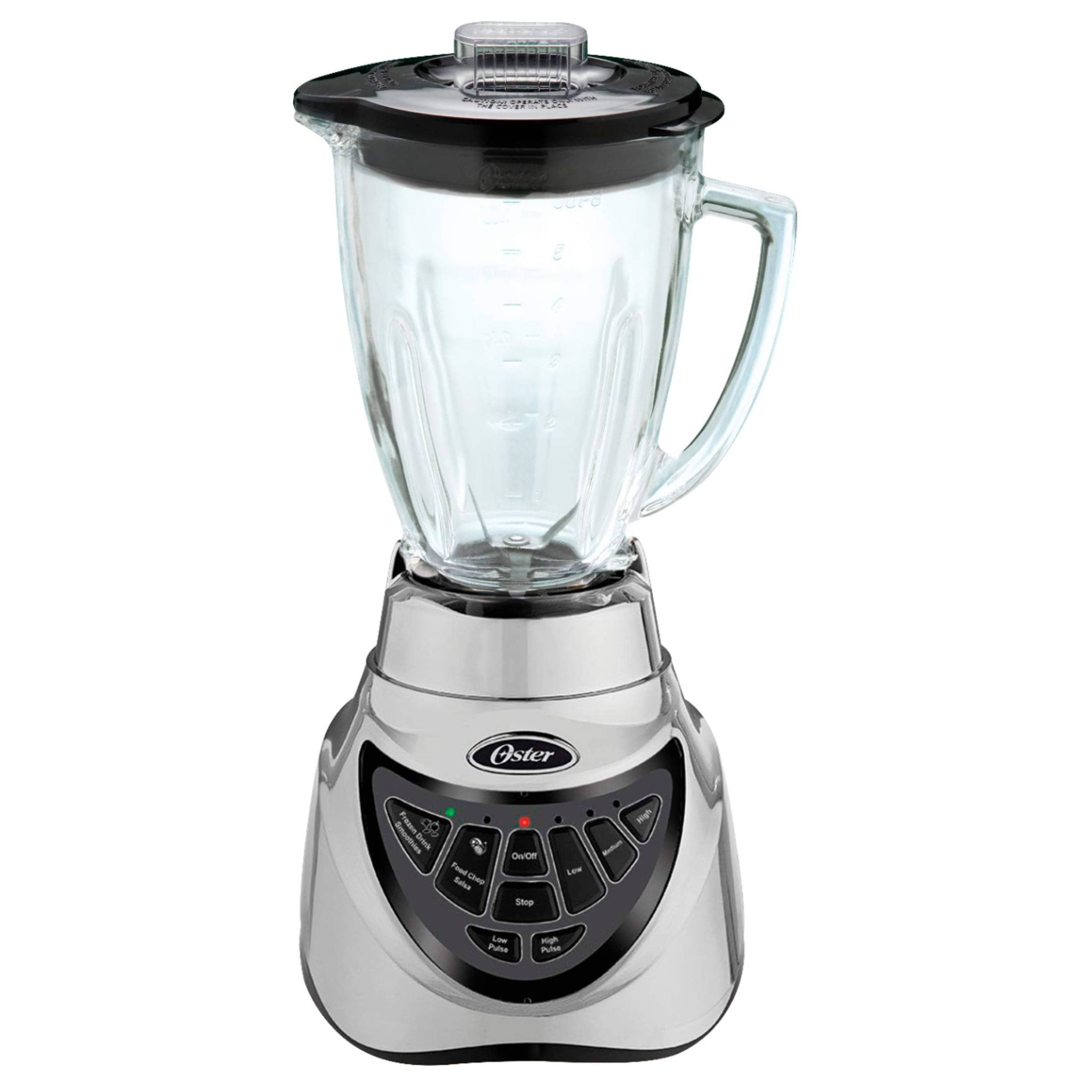 Oster Blender and Food Processor Combo with 3 Settings for 8 Cup, Gray