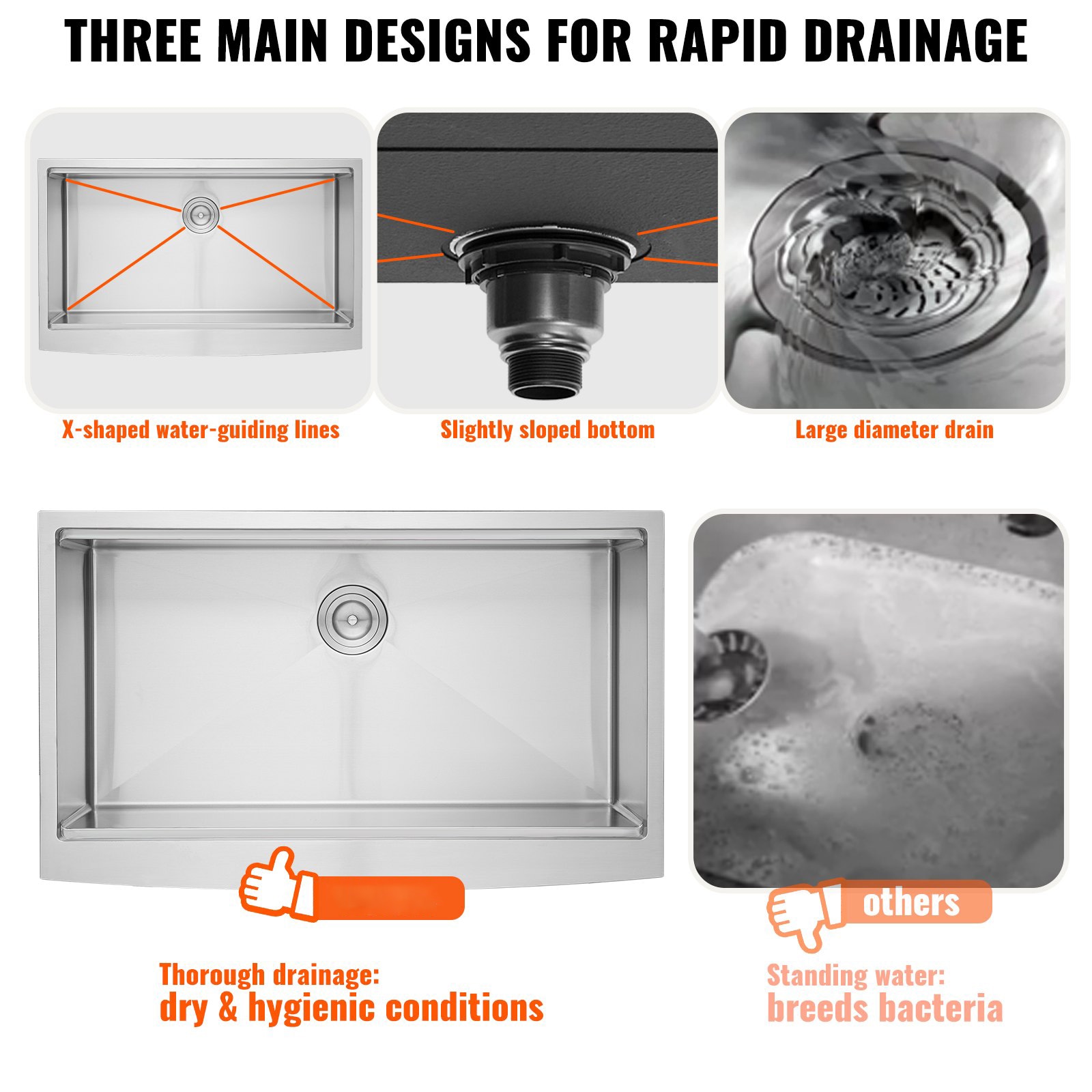 Mecale YAS-QZO8X8 Kitchen-Sinks - View #7