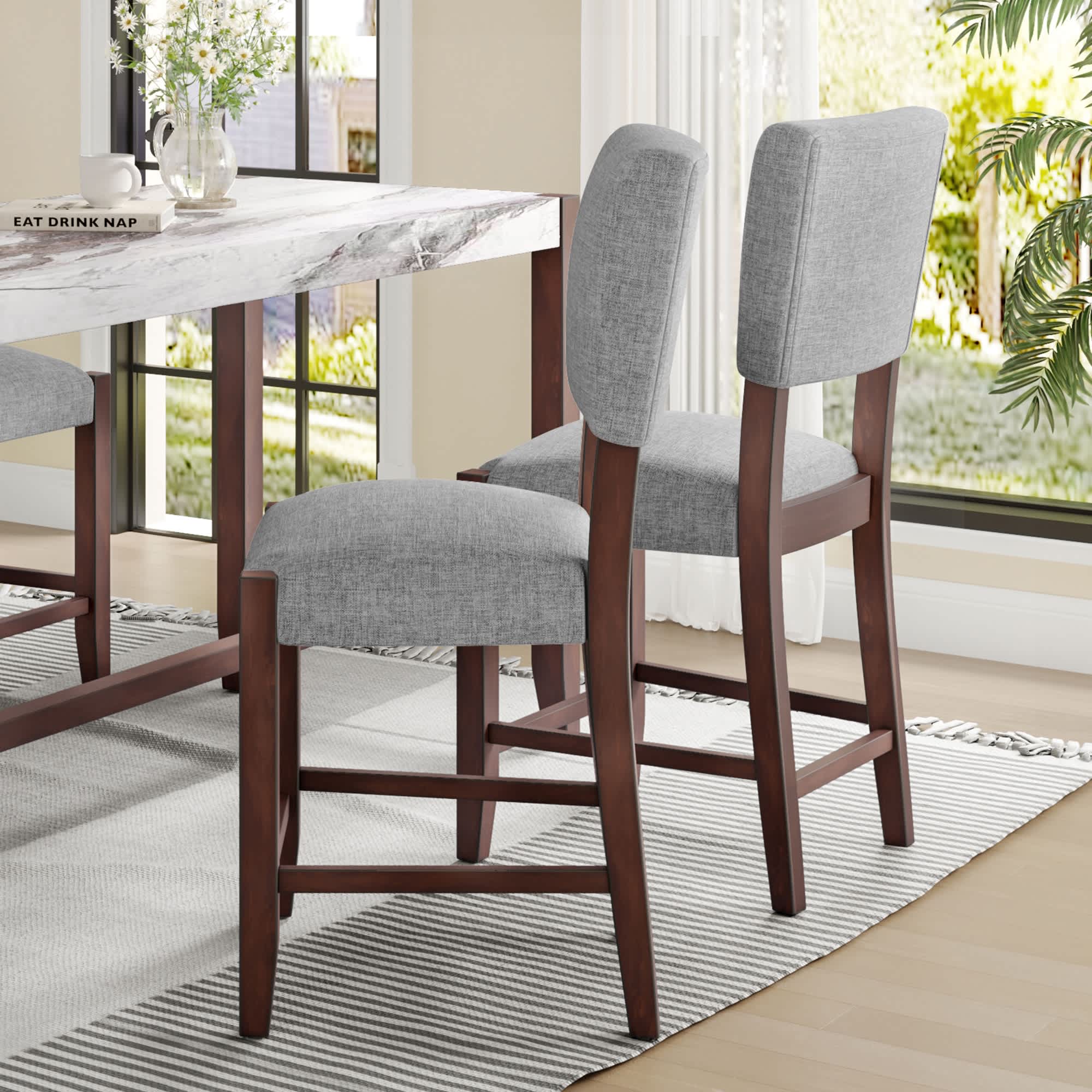 Vynxaria LEXY0172-DJCY-2GRB Dining-Chairs - View #3