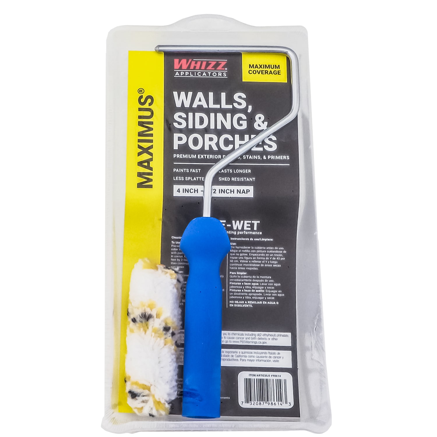 WHIZZ Cabinet and Door 3-Piece Foam Paint Roller Kit in the Paint  Applicator Kits department at