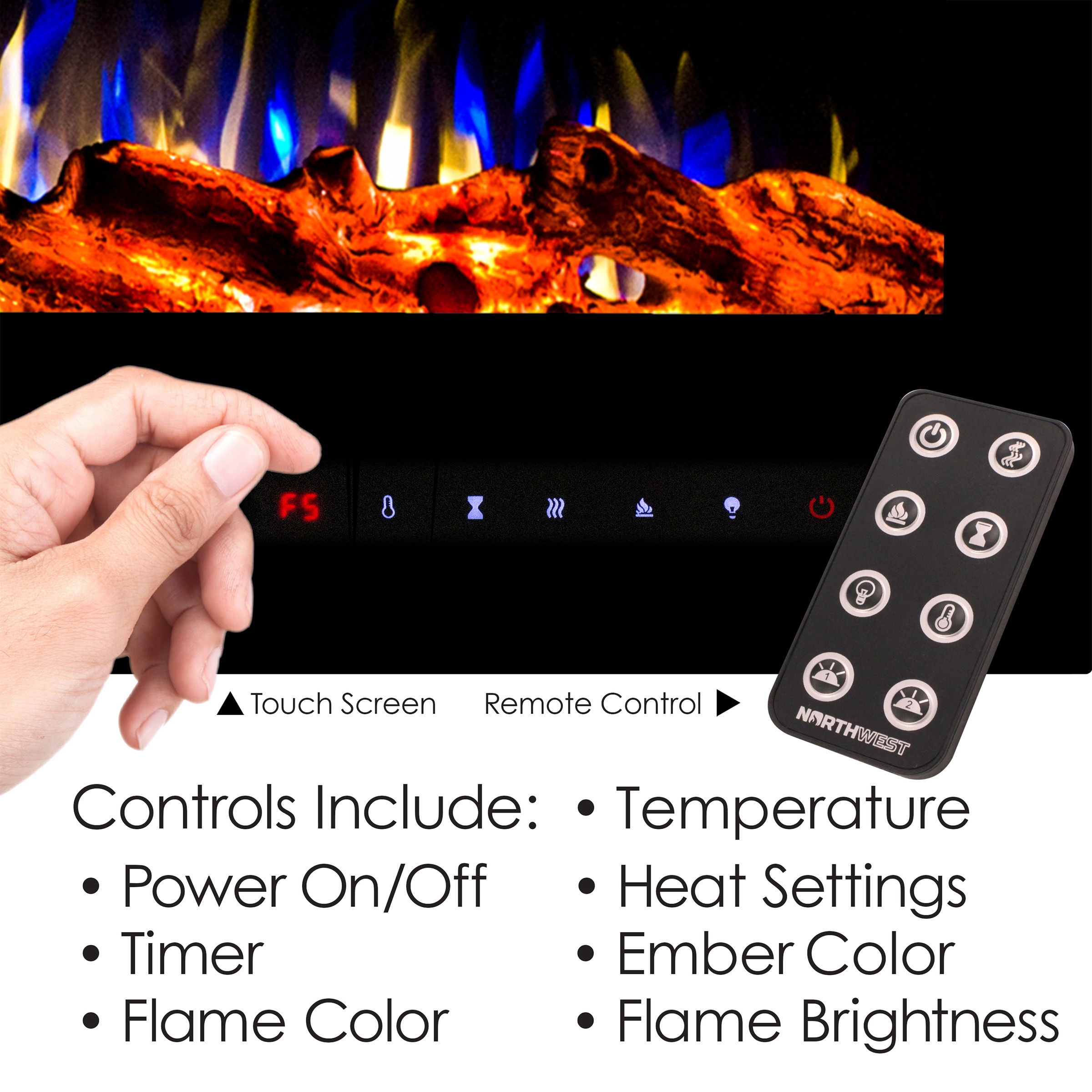 Hastings Home 345413GYM Electric-Fireplaces - View #9