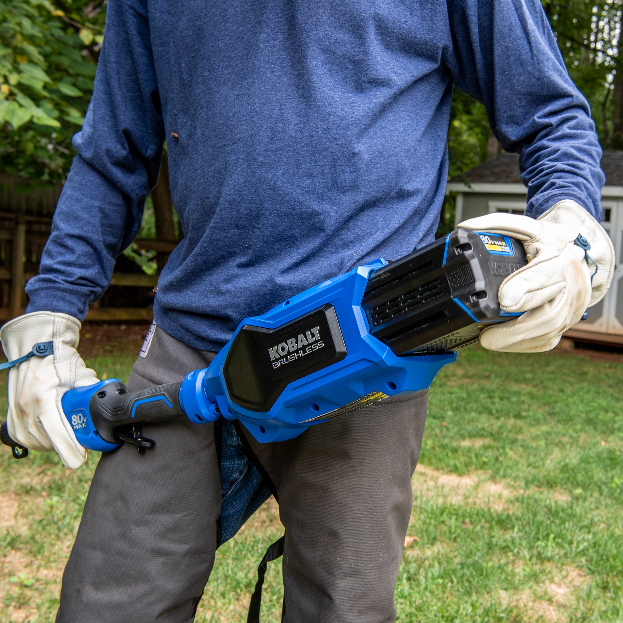 Kobalt 80volt 10in Cordless Electric Pole Saw 2 Ah (Battery & Charger