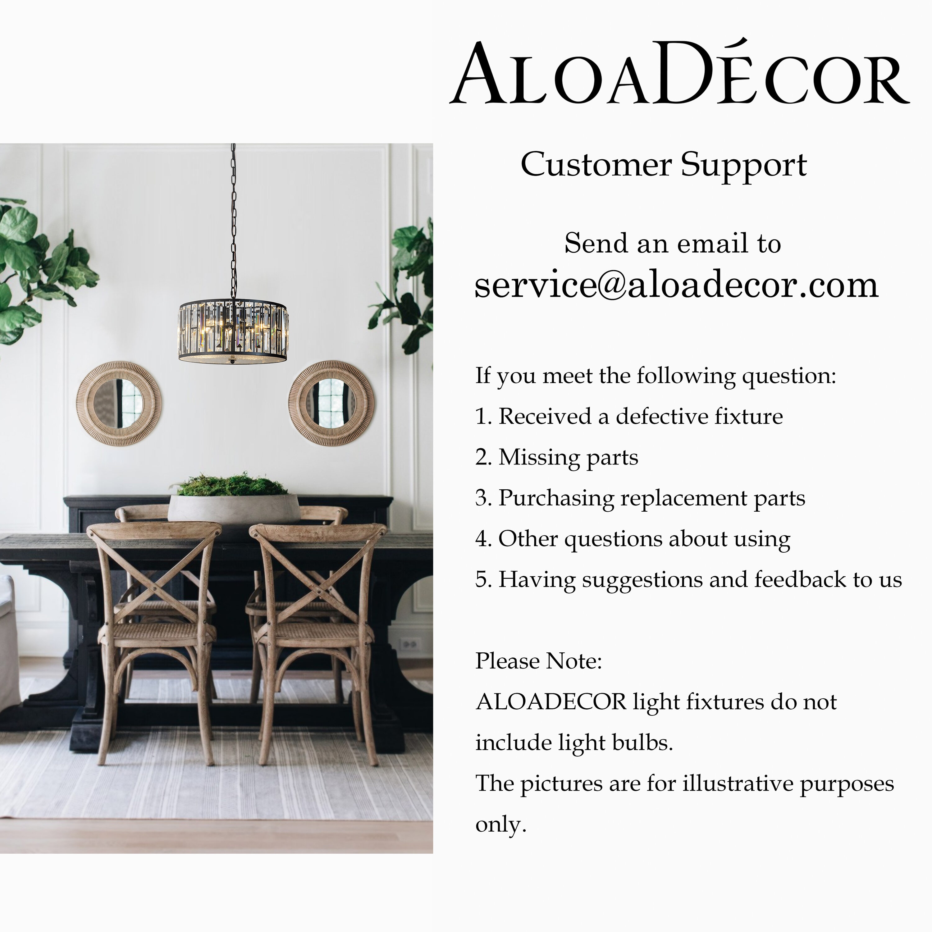 AloaDecor Lighting L7011D40BR10A b090015 - View #7