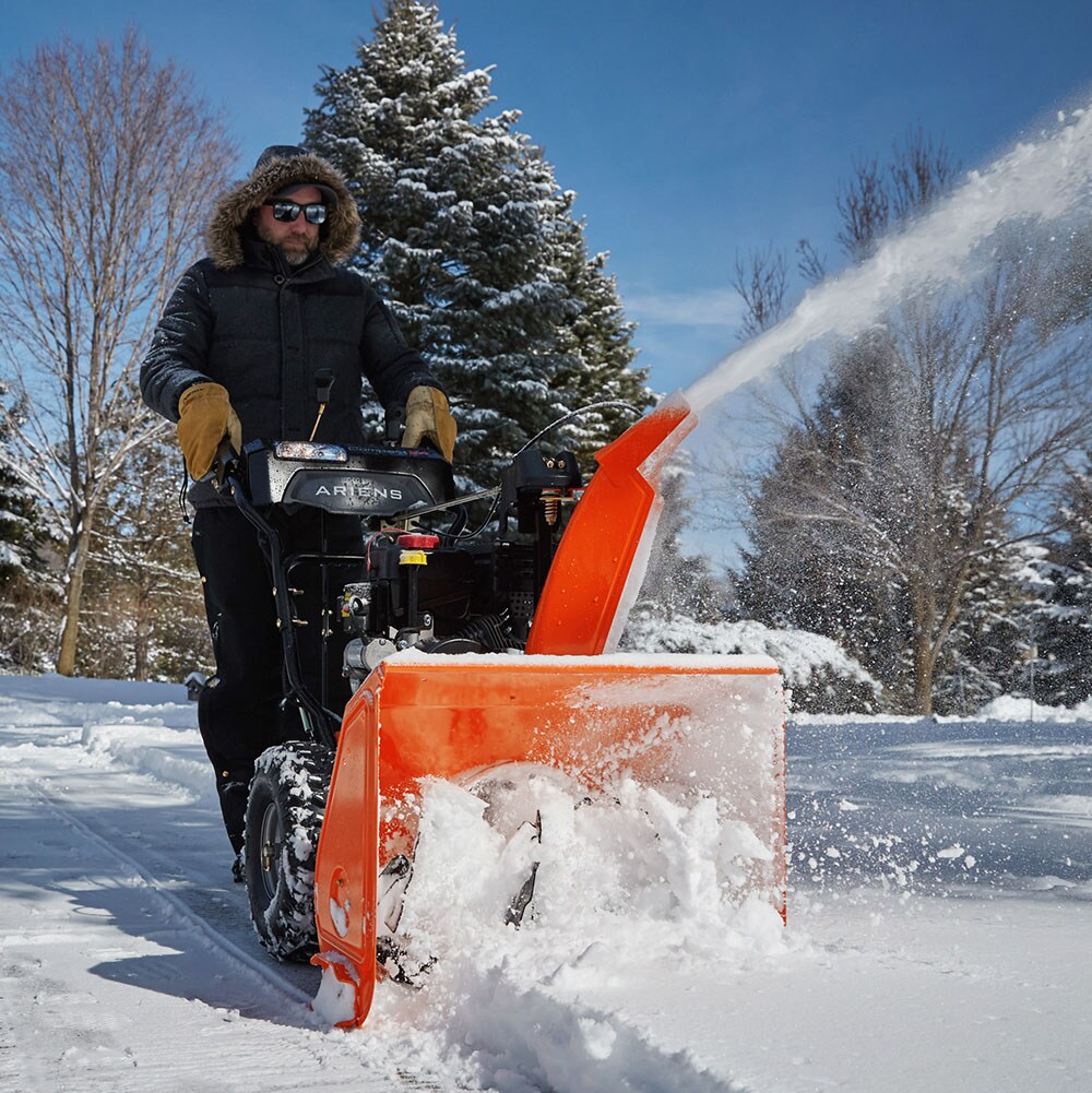 Ariens Compact 24-in Two-stage Self-propelled Gas Snow Blower in the Snow  Blowers department at
