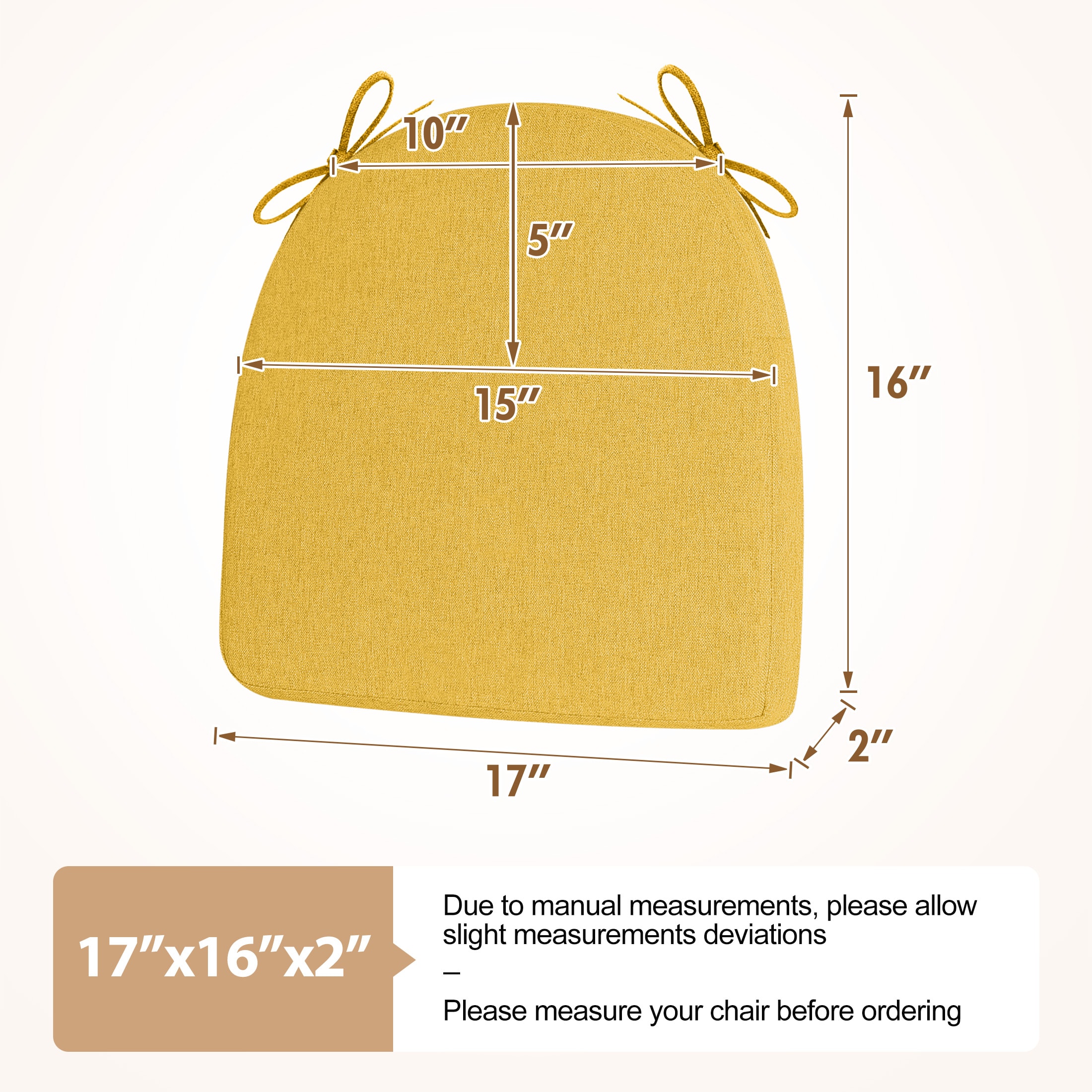 AAAAAcessories LS-DCCLU-JHUANG-4P Indoor-Chair-Cushions - View #5