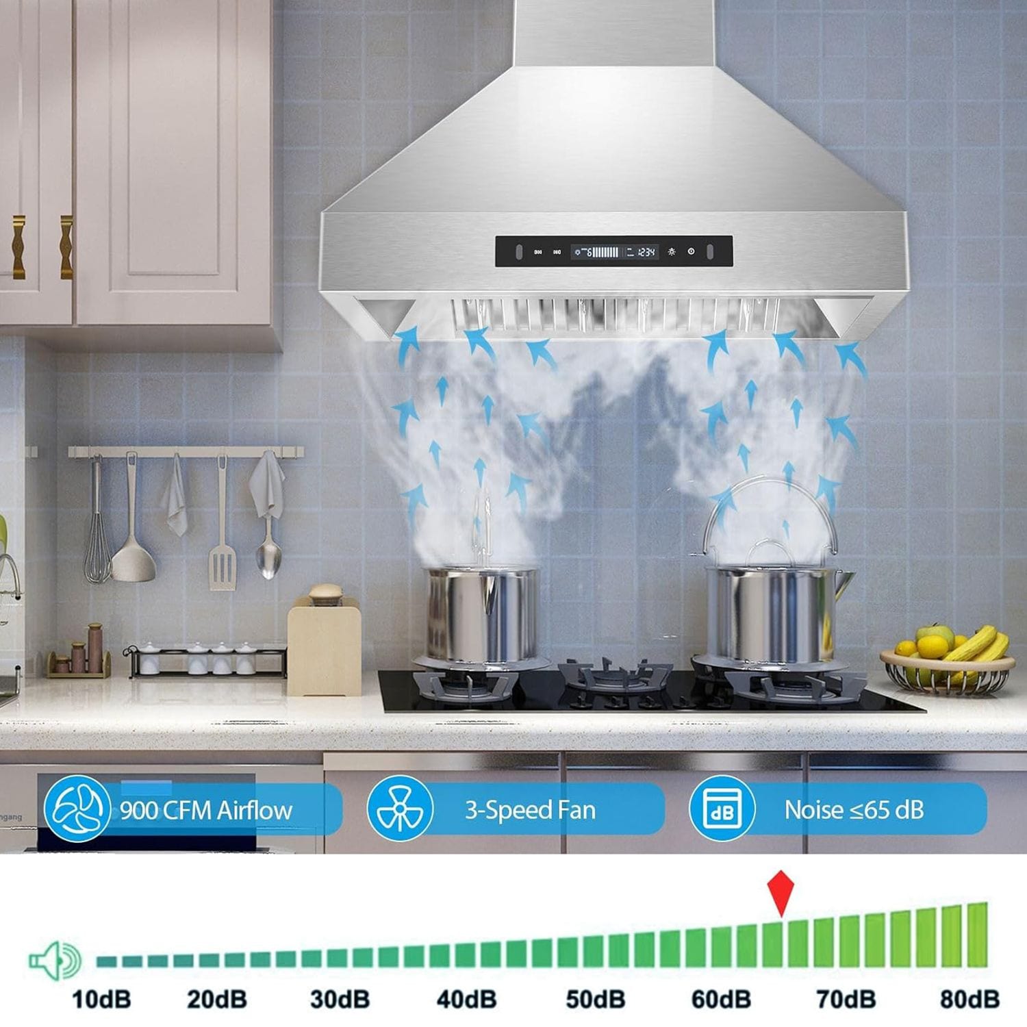 CESICIA RBI-94 Wall-Mounted-Range-Hoods - View #5