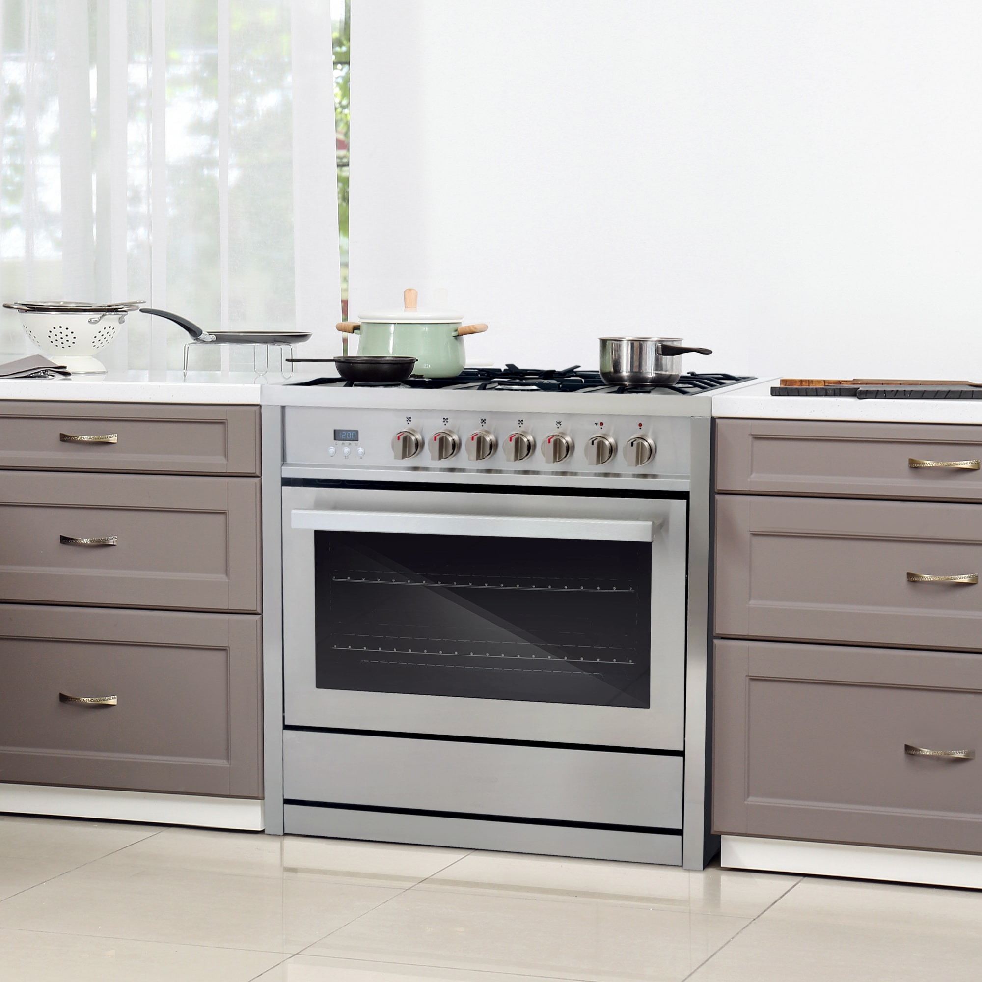 Cosmo F965NF Dual-Fuel-Ranges - View #3