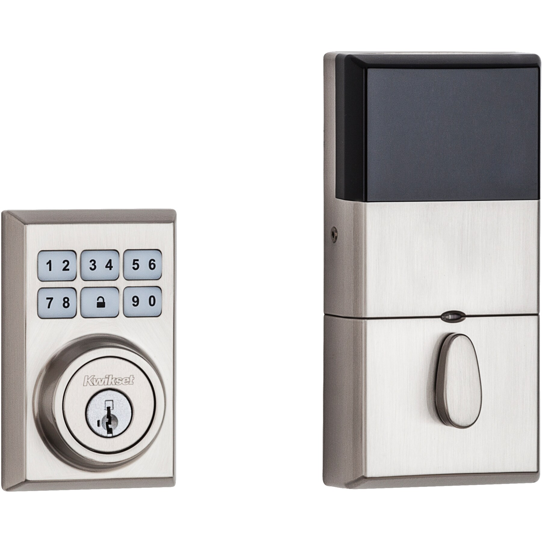 Kwikset 909 CNT 15 SMT CP Electronic-Door-Locks - View #2