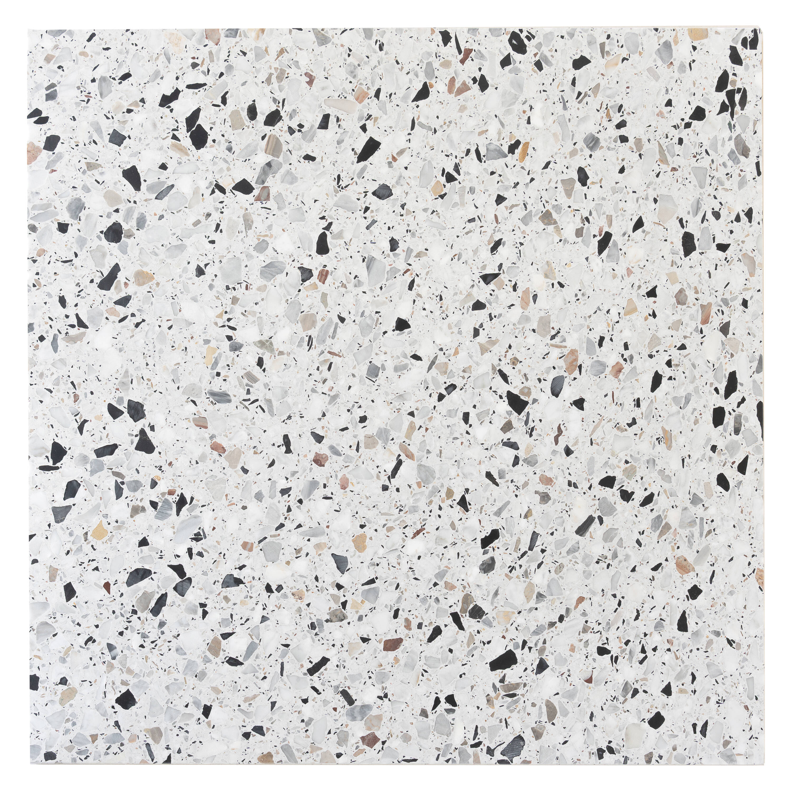 Apollo Tile - Terraforma White 24-in x 24-in Honed Natural stone Marble Patterned Floor and Wall ...