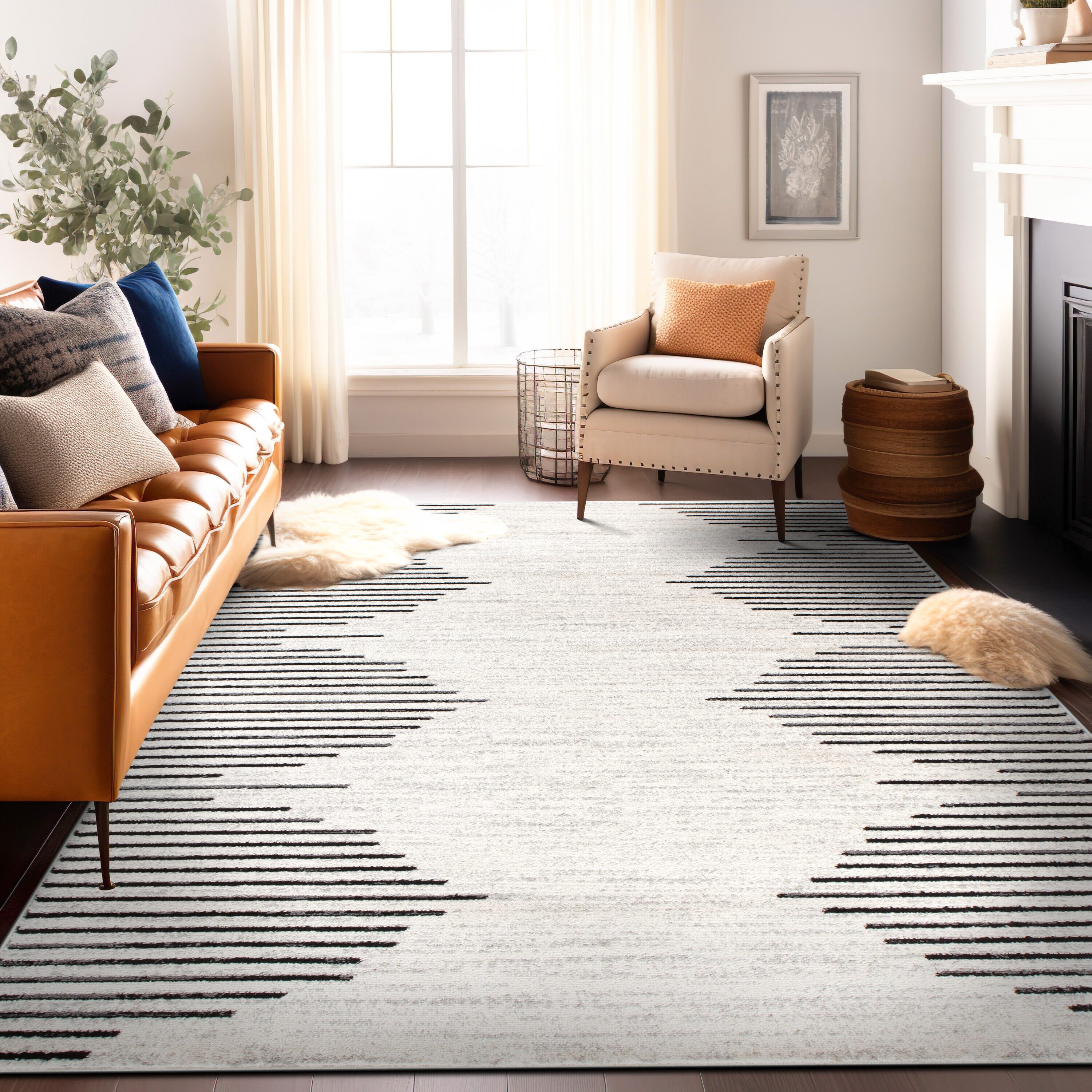 World Rug Gallery 385CREAM5X7 rugs - View #2