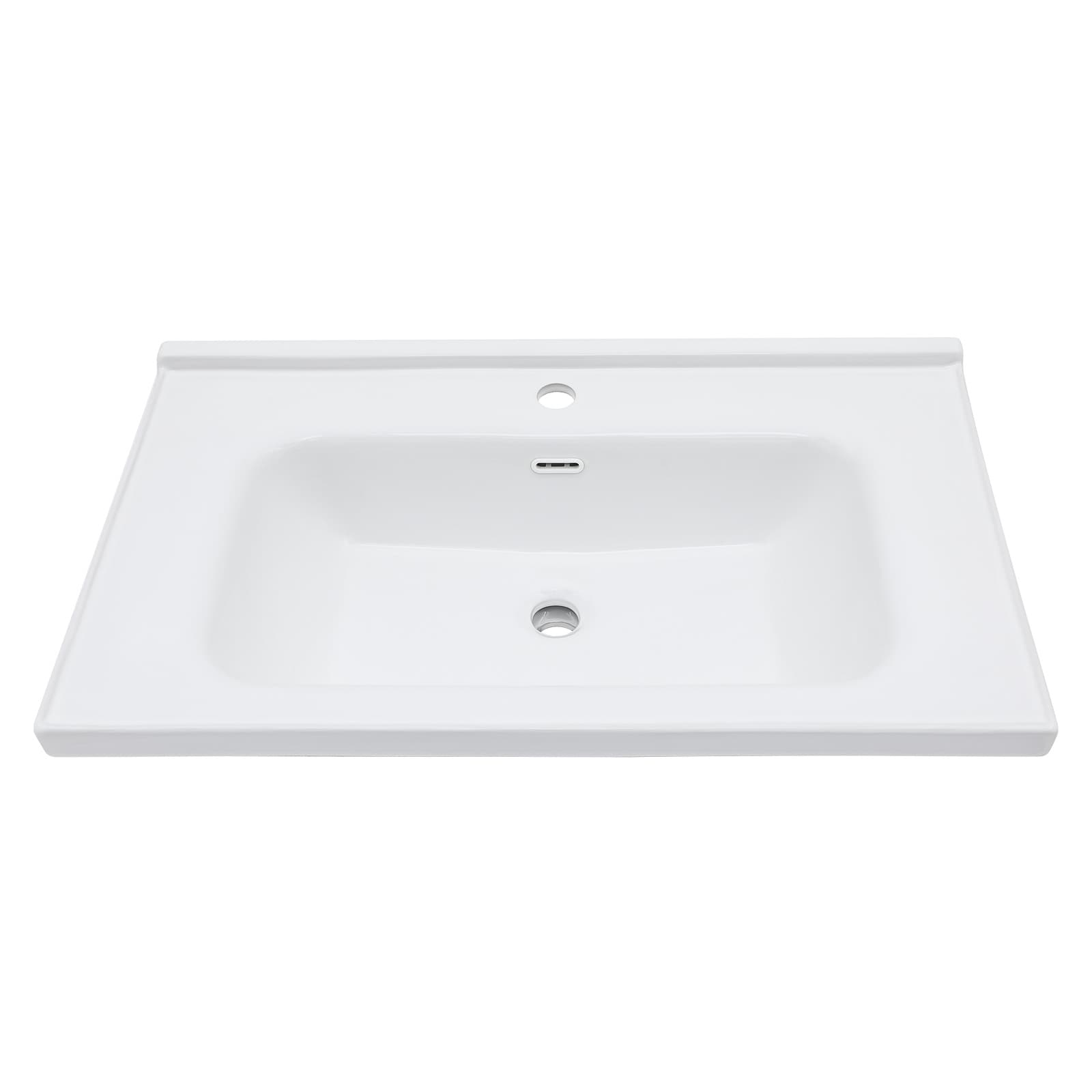 Innobule HC-TPT2488T-W Drop-in 32 x 20 Composite Single bowl Kitchen Sink