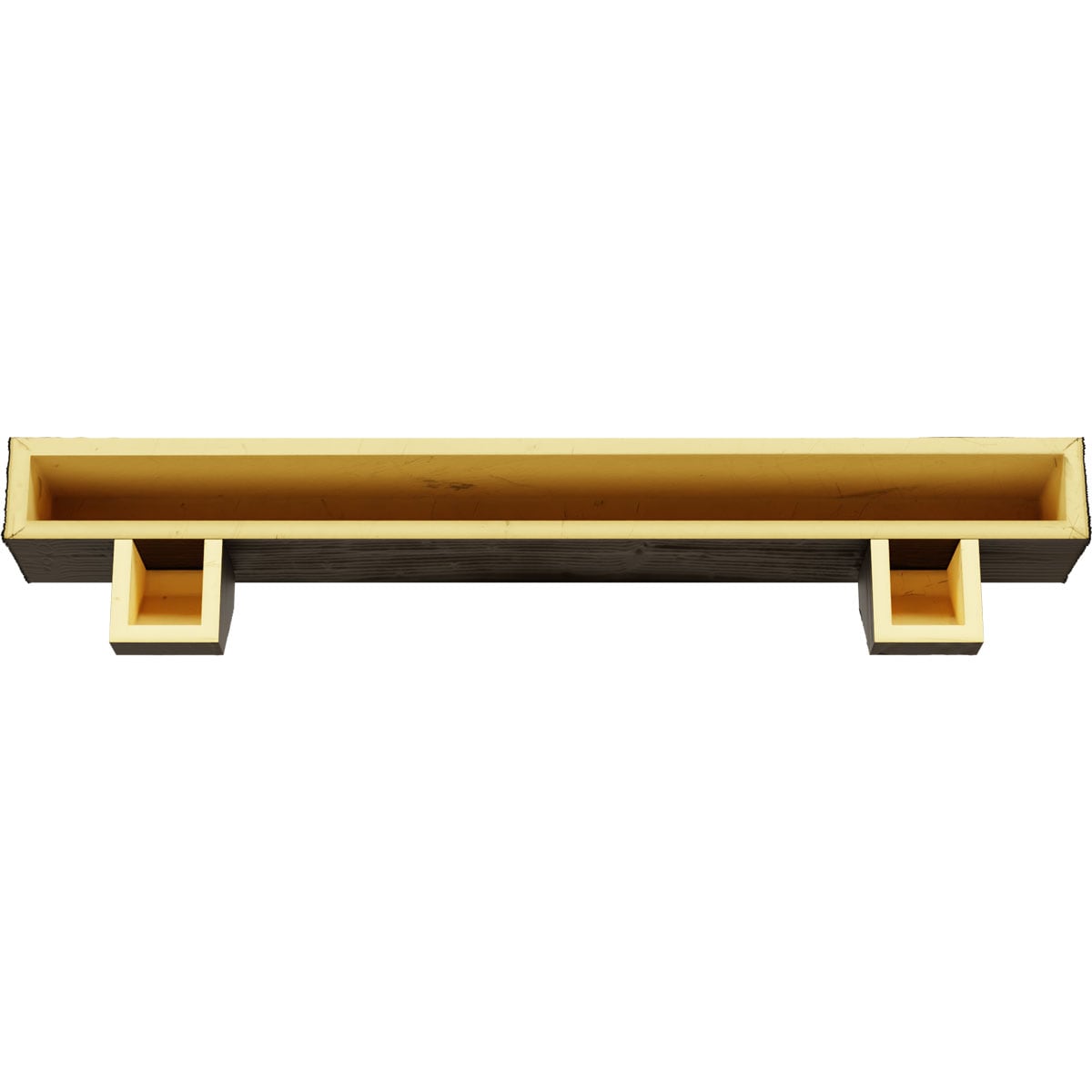 Ekena Millwork MANUSD08X12X48ASNS Mantel-Shelves - View #5