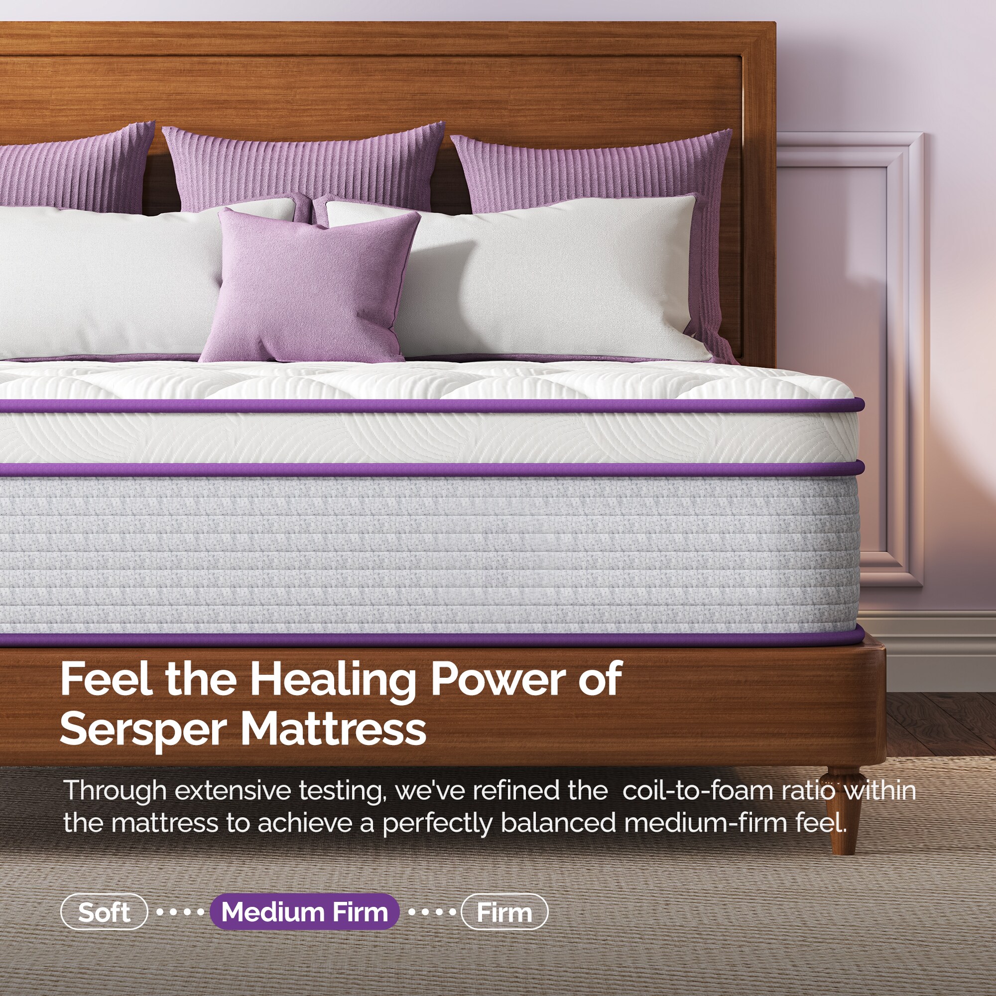 Sersper PTA12Q-2 Mattresses-Boxsprings - View #4