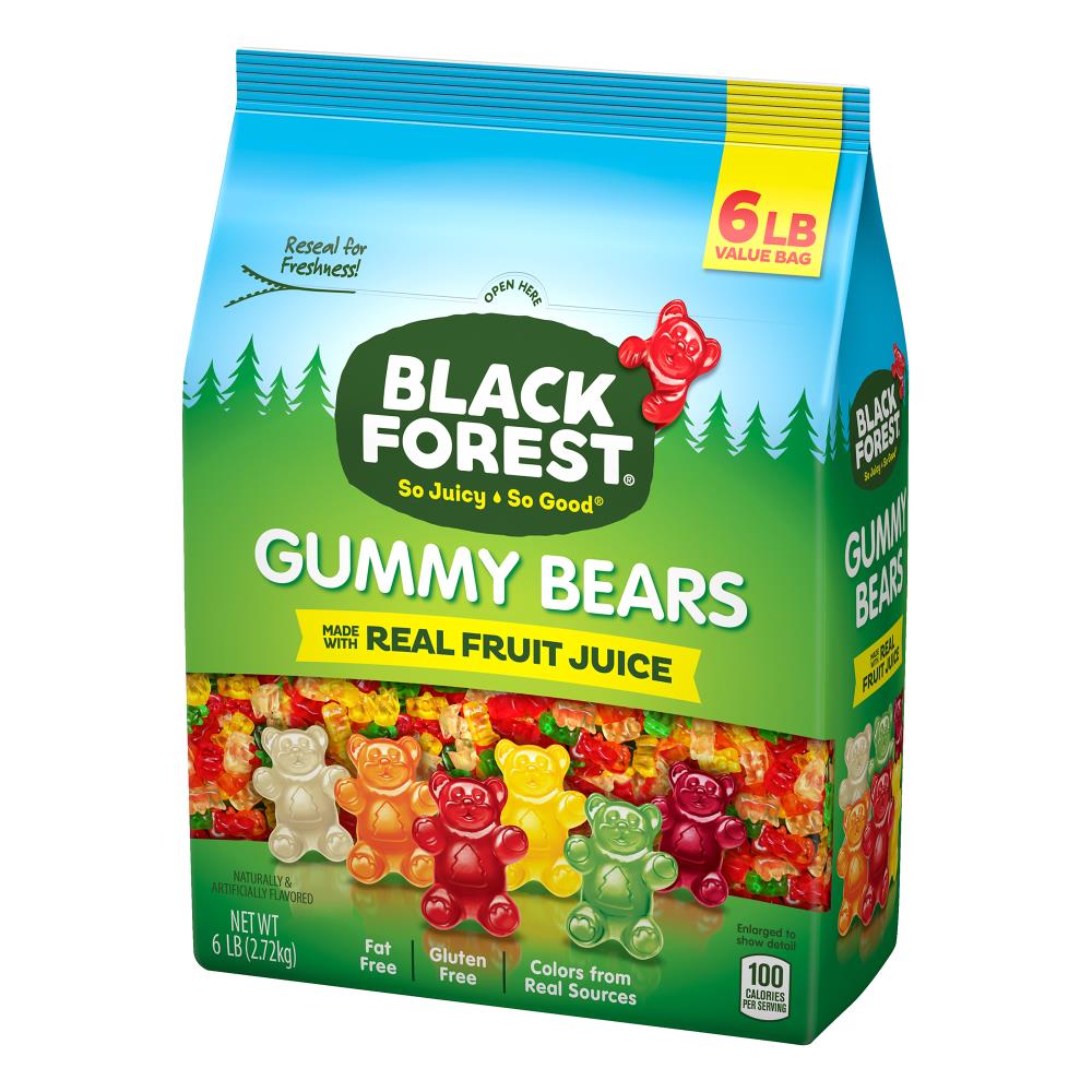 12 Colors / Flavors Gummy Bears by the pound or in bulk