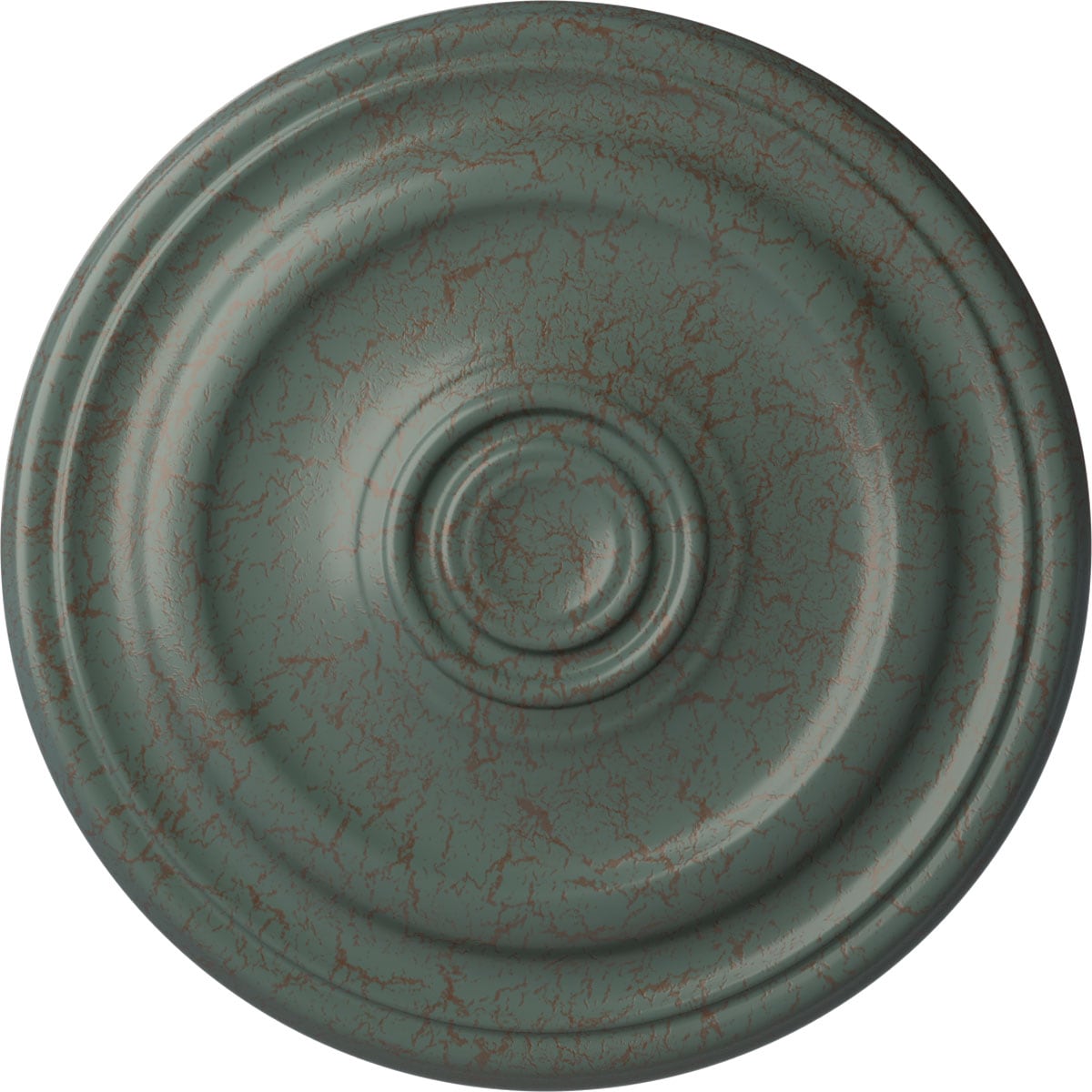 Ekena Millwork CM16KPCBC Kepler Traditional 15.875-in W x 15.875-in L Cloud Burst Crackle Polyurethane Ceiling Medallion