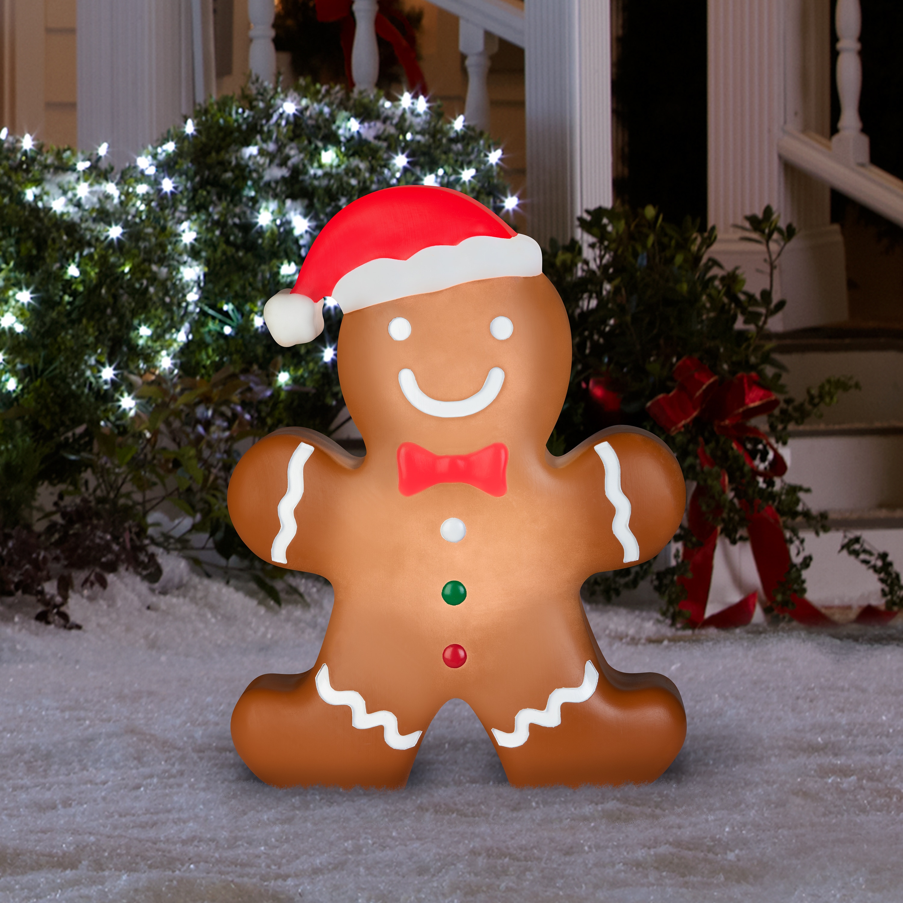 Blow Mold gingerbread man purchases Christmas 26x13”