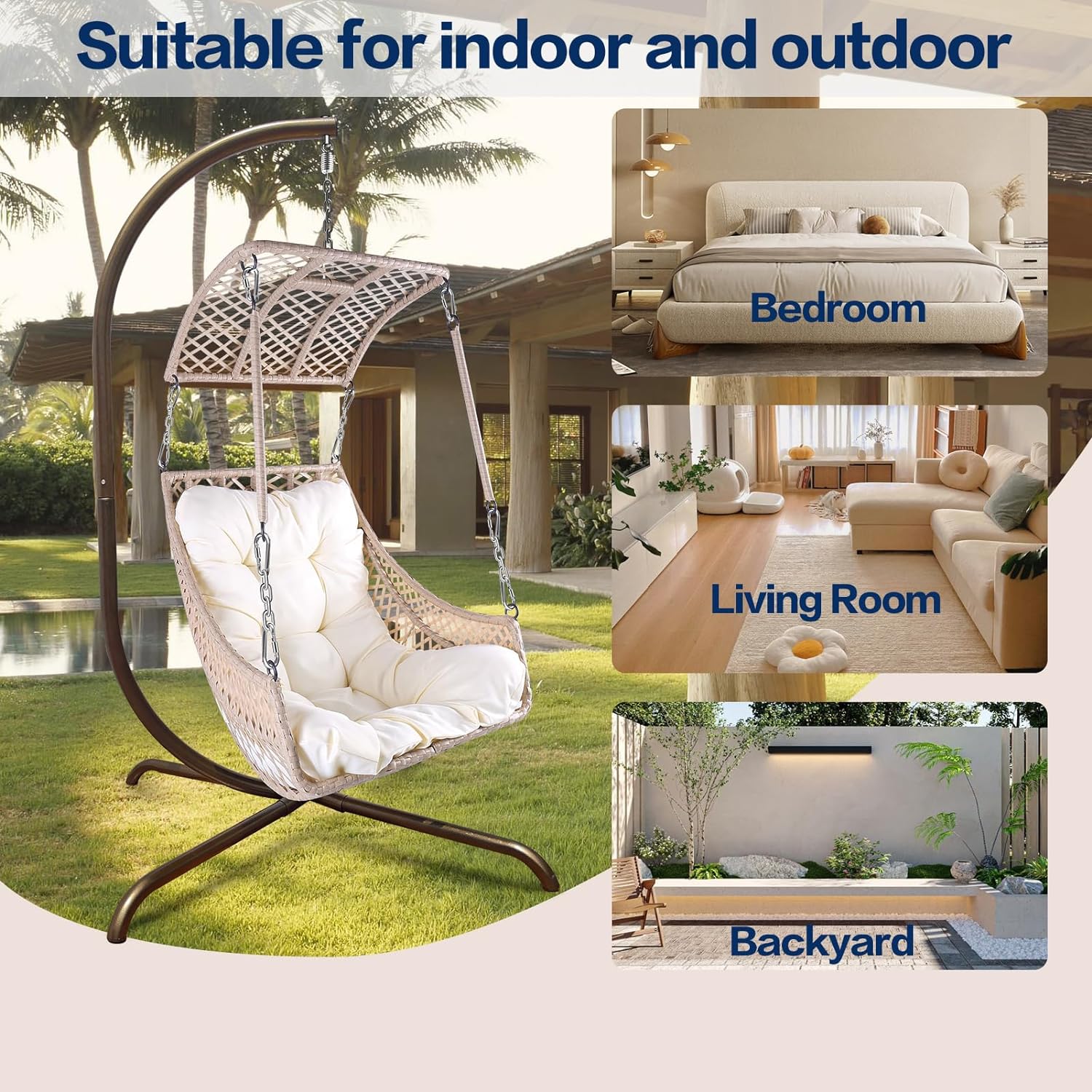 Forclover MONM1209-01RE Patio-Chairs - View #6