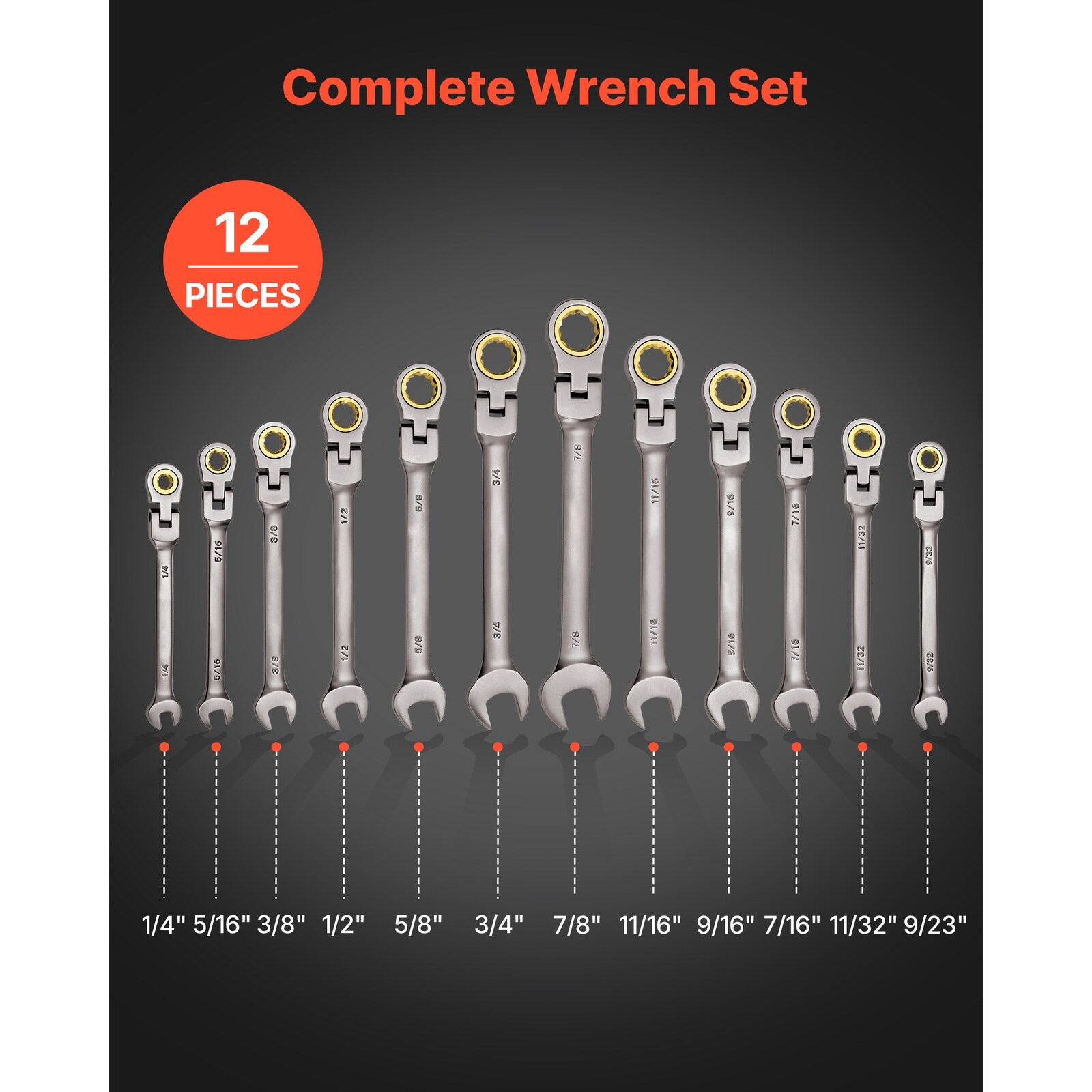 Mecale YAS-T074Q3 Wrench-Sets - View #3