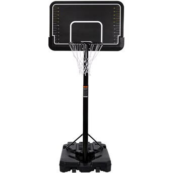 CASAINC Portable Basketball and Goal, Outdoor Basketball System with 6.6-10ft Height Adjustment for Youth, Adults in the Basketball Systems department at Lowes.com