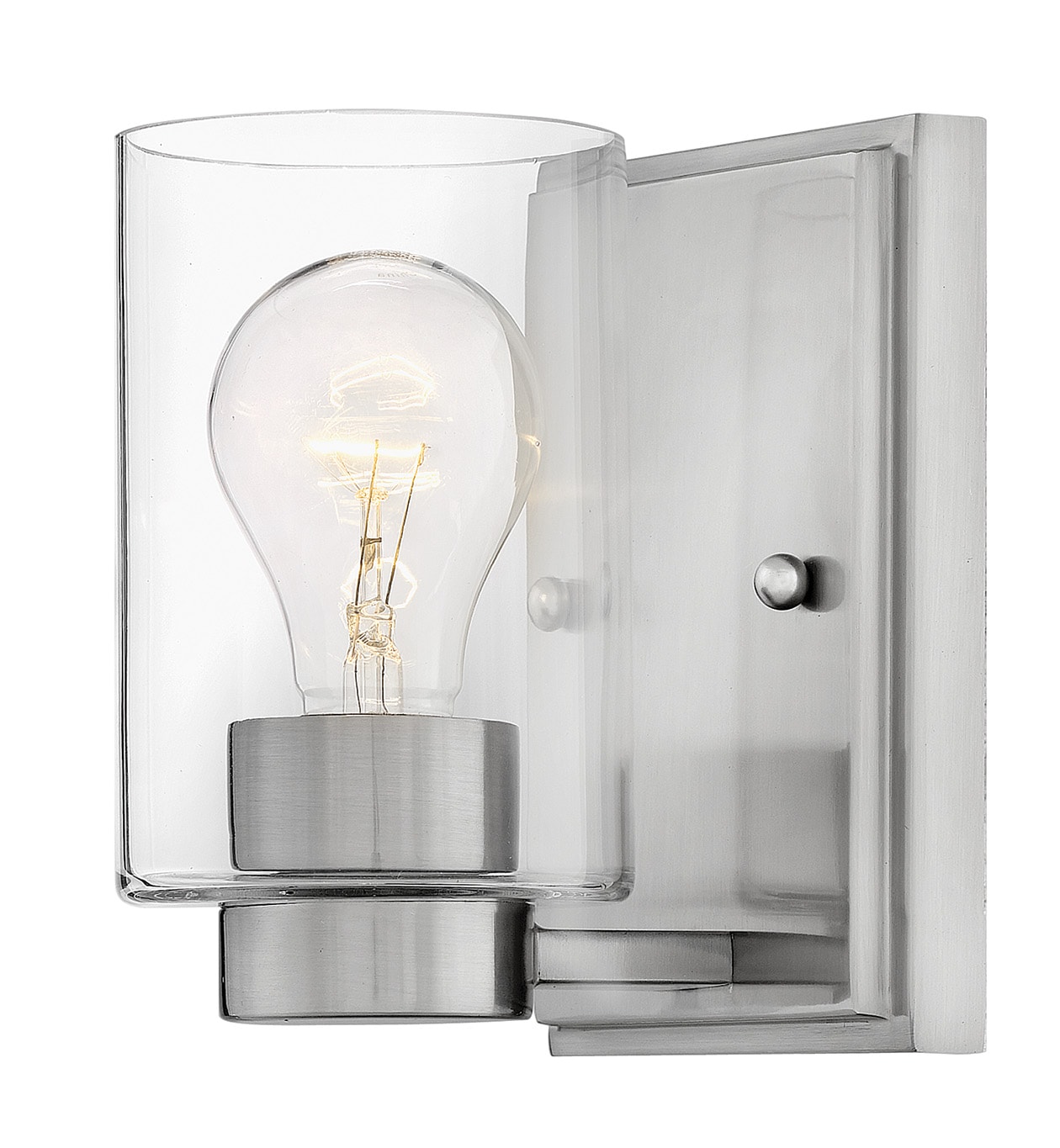 Hinkley 5050BN-CL Miley 4.5-in 1 -Light Brushed Nickel Transitional Vanity light