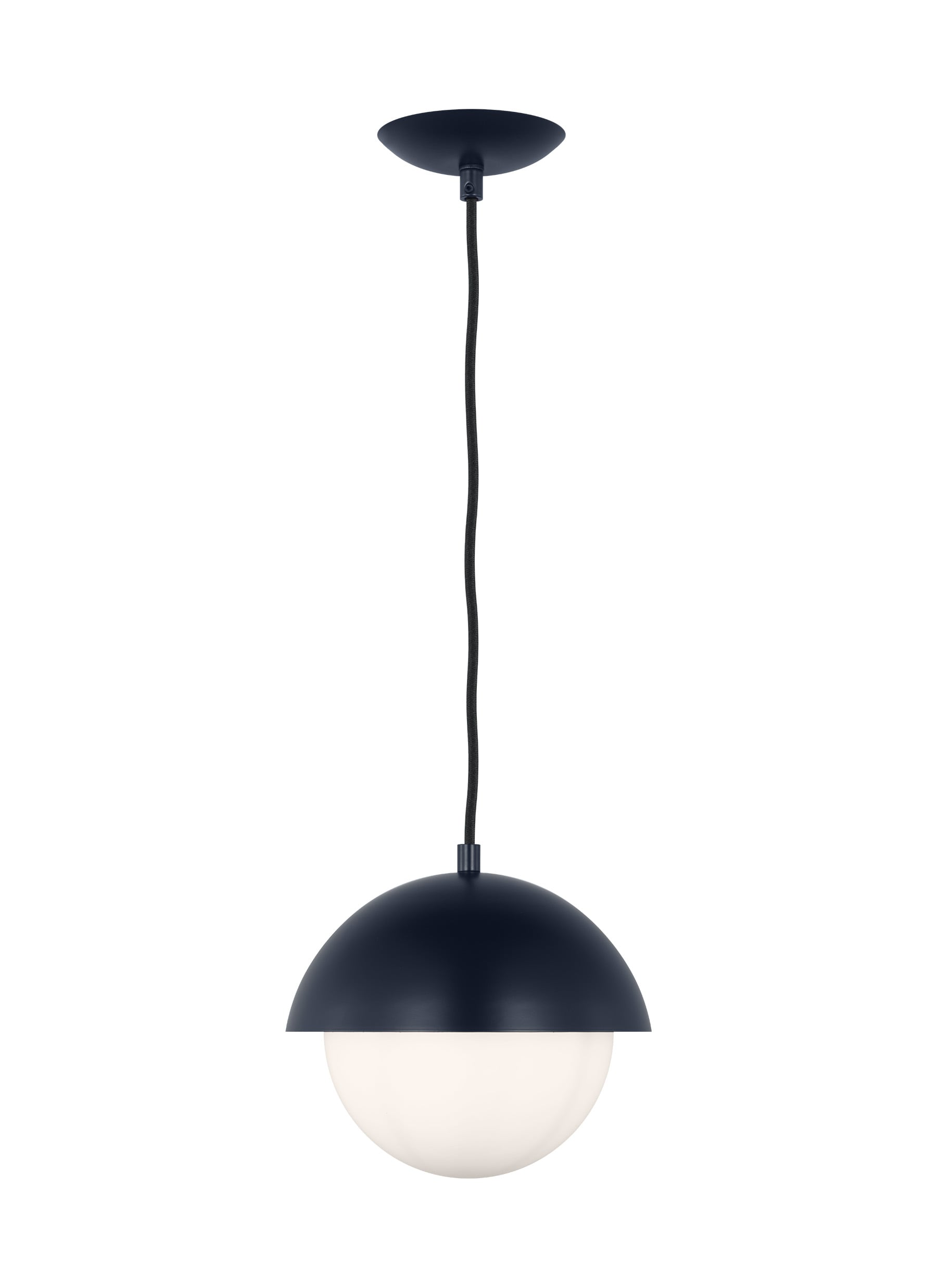 Scott Living DJP1021NVY Hyde 1 -Light Navy Modern/contemporary Opal glass Linear Mini Hanging Pendant light