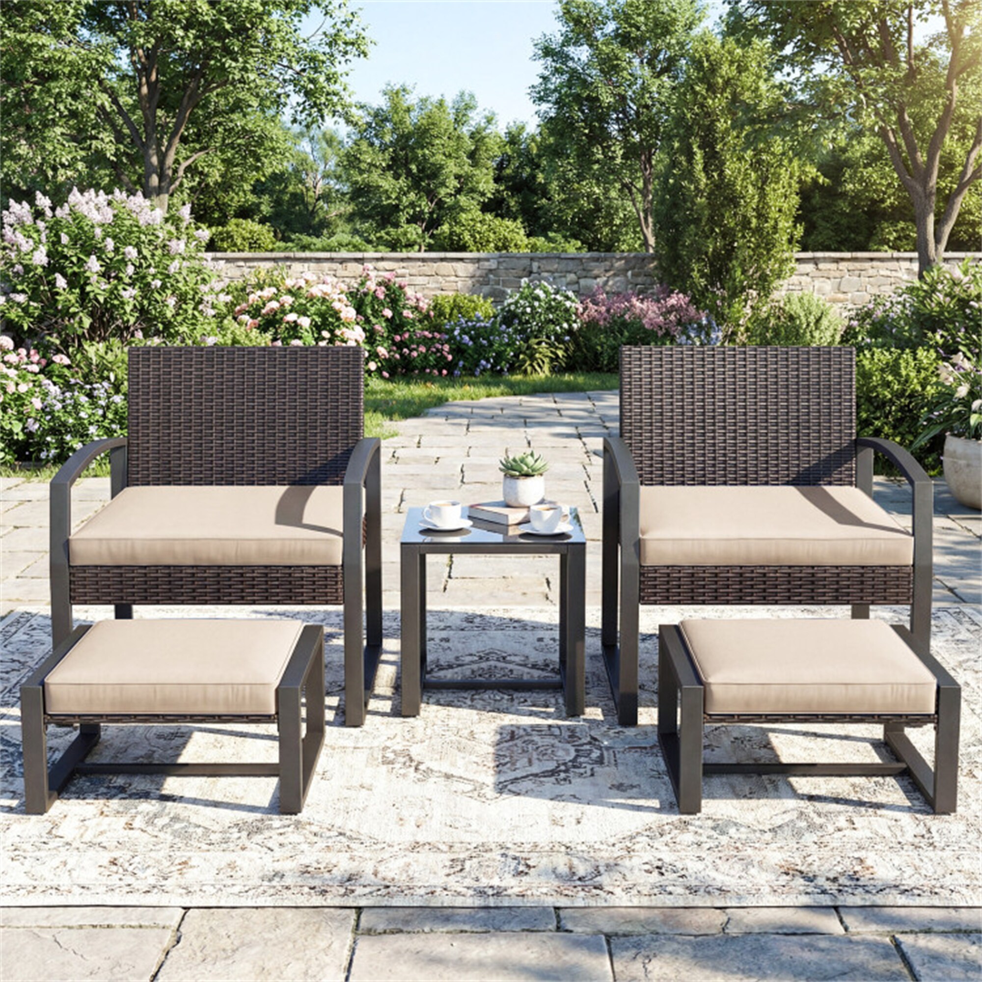 BABOOM BOM-13175YW-CO Patio-Conversation-Sets - View #4