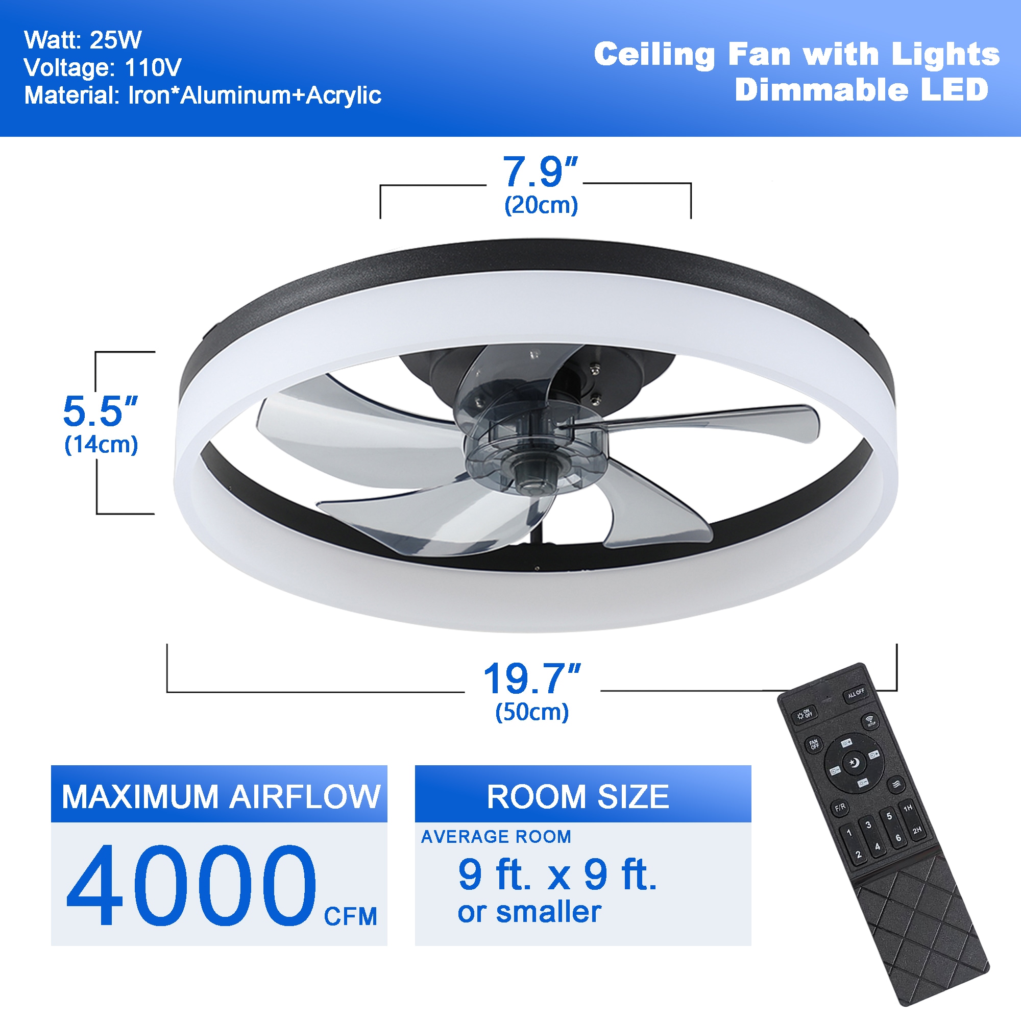 Sunrinx MG50-10-FSD Ceiling-Fans - View #8