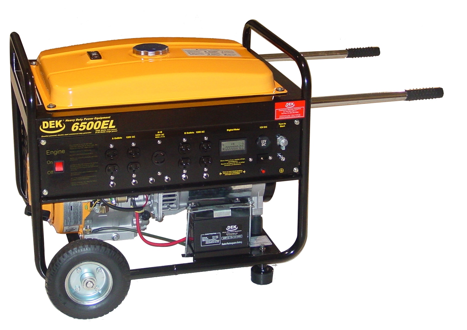 DEK DEK6500 Portable-Generators - View #2