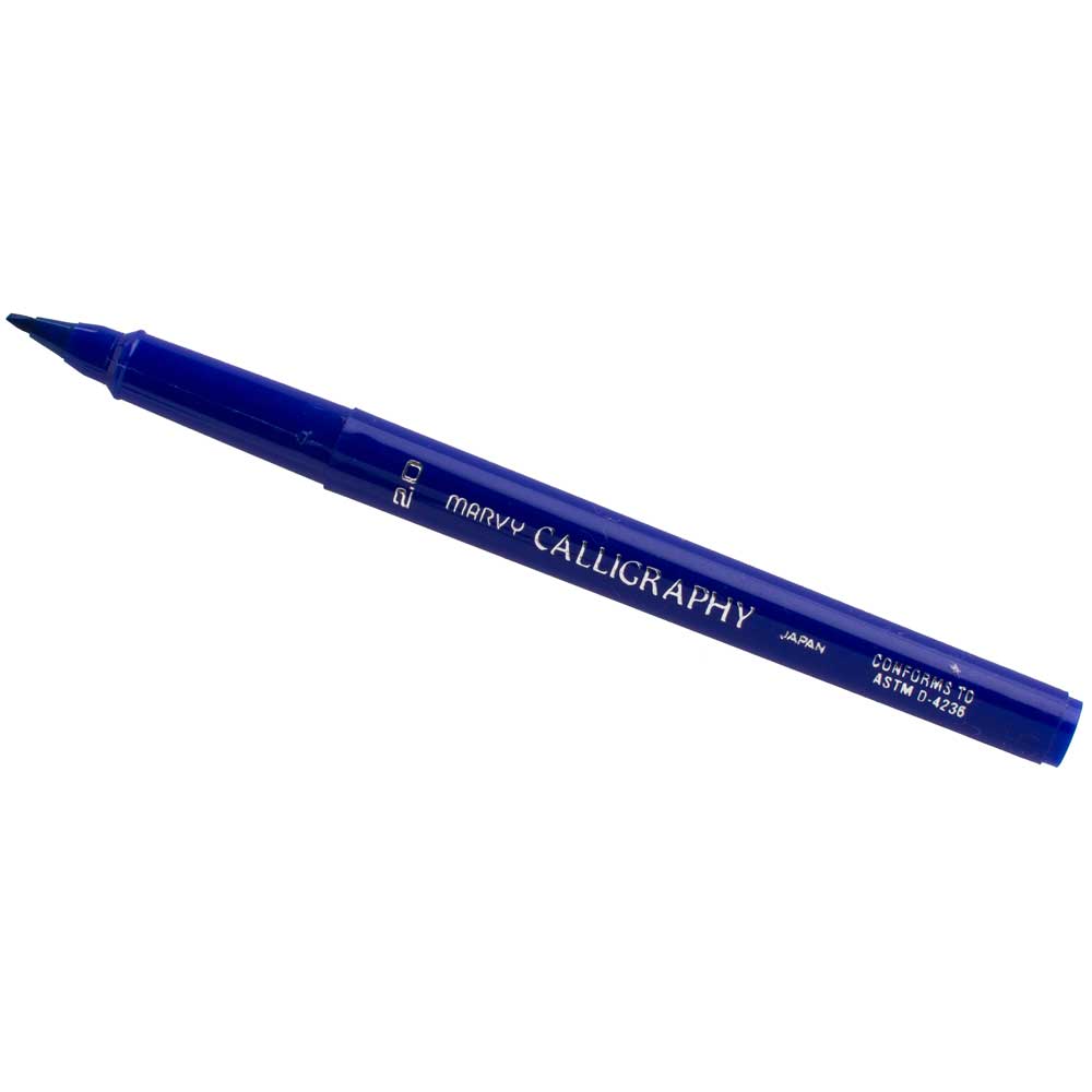 JAM Paper Calligraphy Pen Set, 2.0 mm, Blue Markers, 2/Pack in the Pens,  Pencils & Markers department at