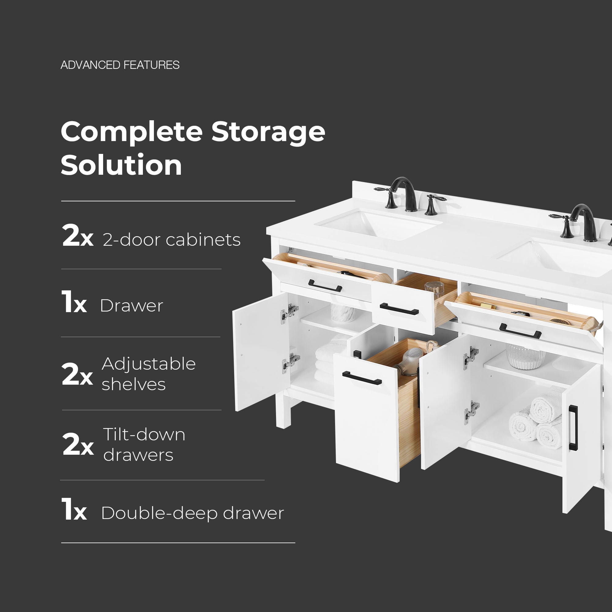OVE Decors 15VVA-TAYL60-007 Bath-Vanity-Combo - View #4