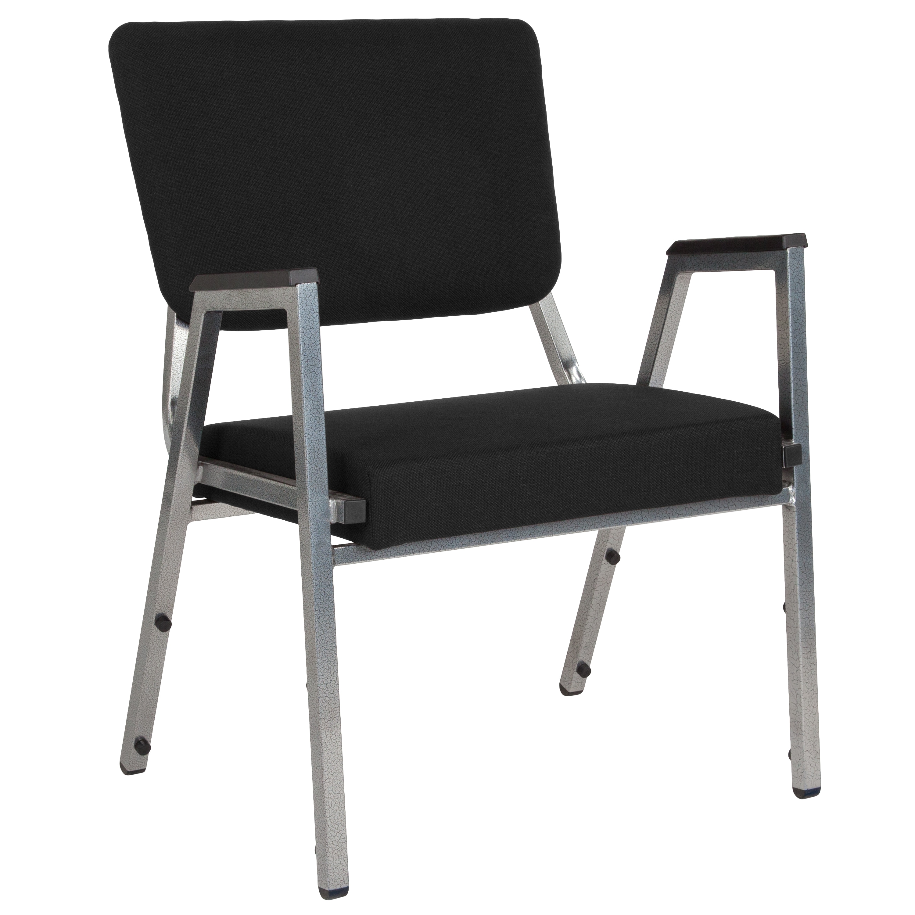 Flash Furniture 889142457381 Modern Black Fabric Accent Chair