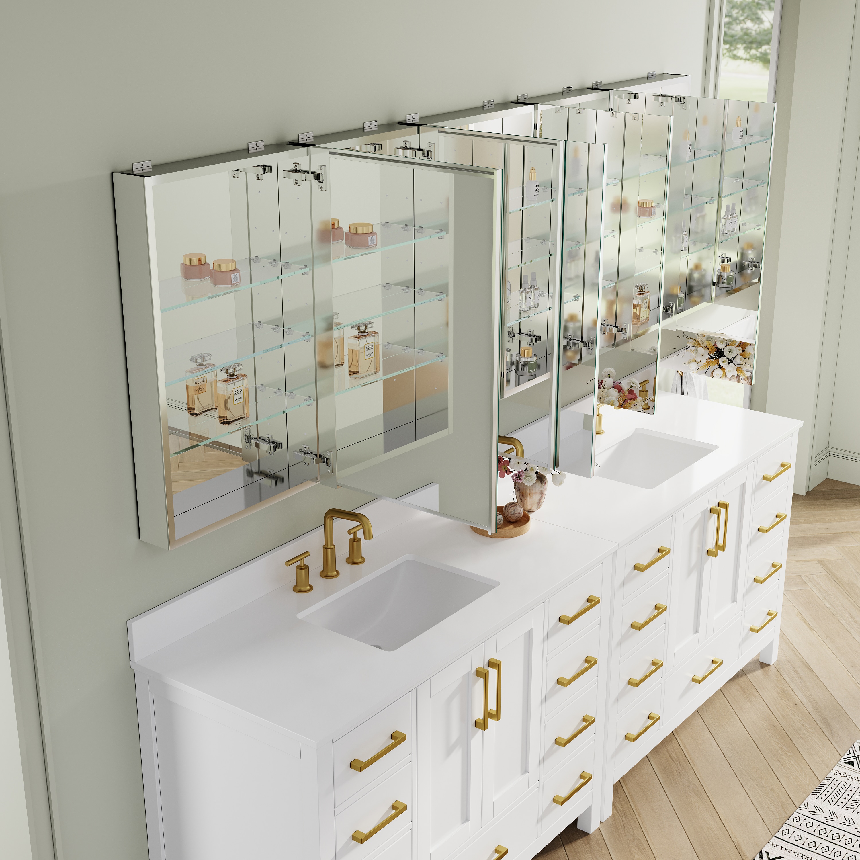 CALVON RCRS4-7230L-MC Bathroom-Medicine-Cabinets - View #2