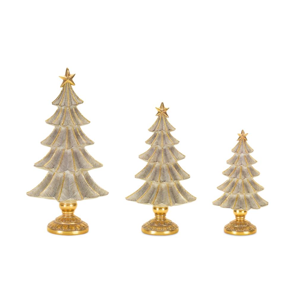 Melrose International 14.25-in Decoration Christmas Tree(s) (3-Pack ...