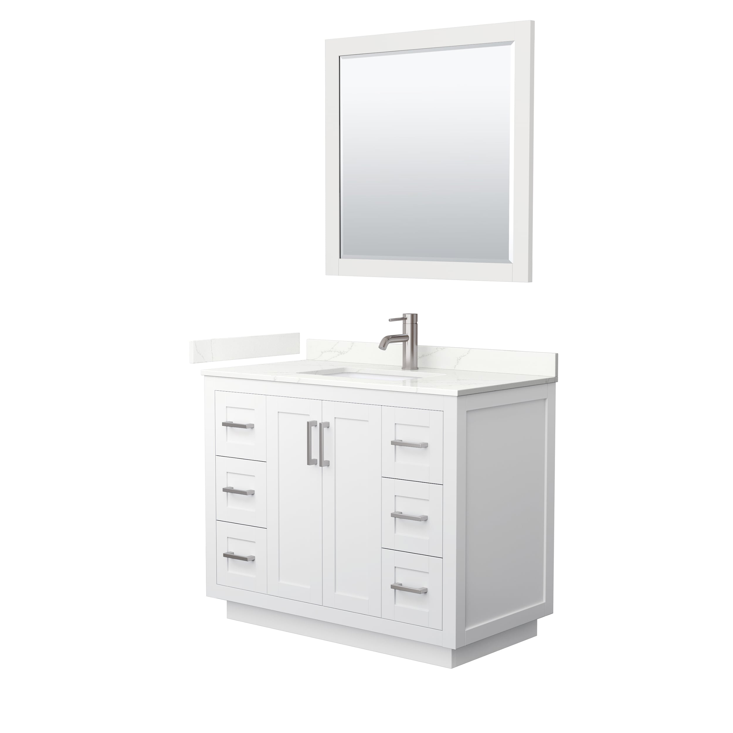 Wyndham Collection WCF292942SWHGTUNSM34 Bath-Vanity-Combo - View #2