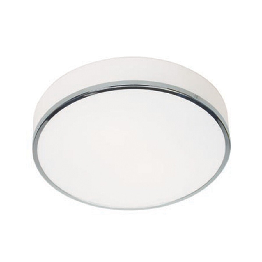 Access Lighting Aero 1-Light 12.5-in Chrome Flush Mount Light at Lowes.com