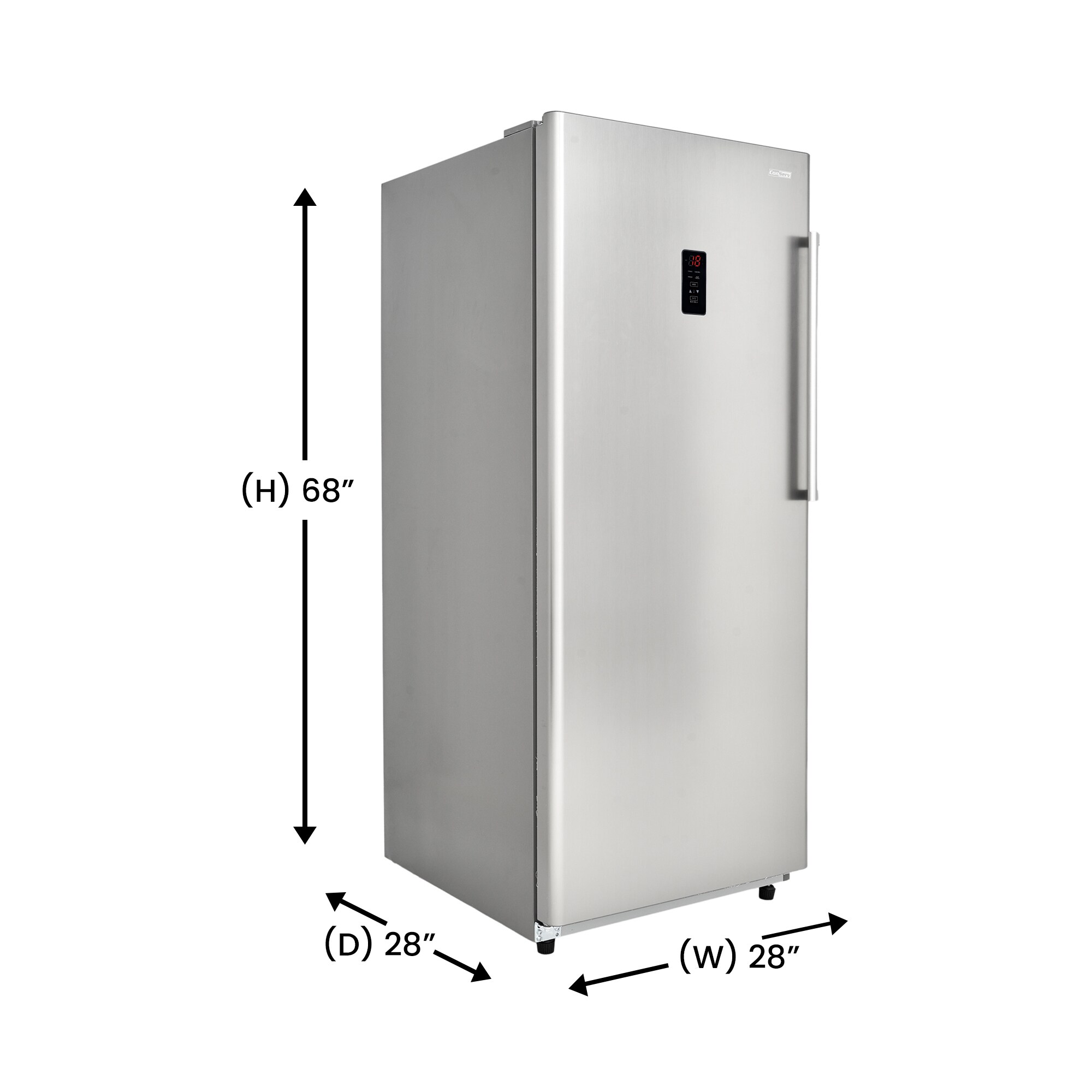 Conserv 14 Cu Ft Frost Free Convertible Upright Freezer Refrigerator