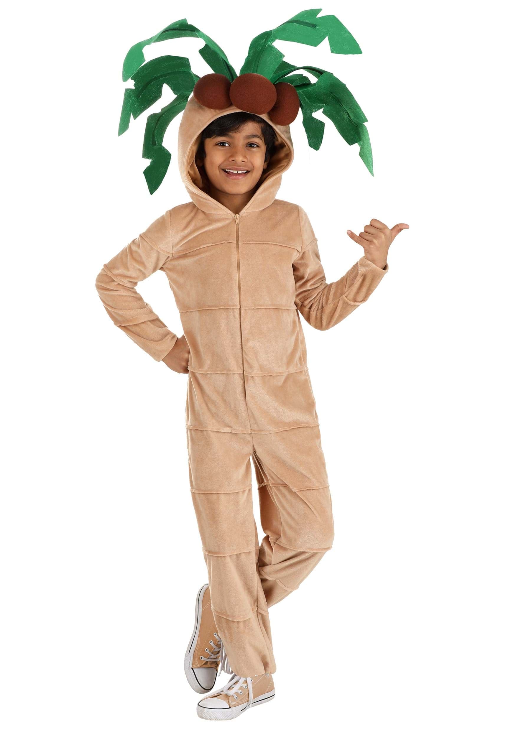 HalloweenCostumes.com FUN5737CH-M FUN Costumes Kid's Palm Tree Costume Made by Us Kid's Costumes Medium