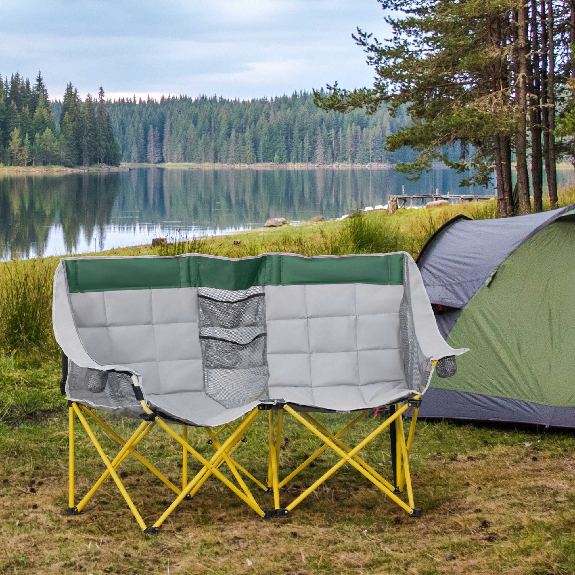 Mondawe MO-P2AC2457XGY1 Beach-Camping-Chairs - View #3