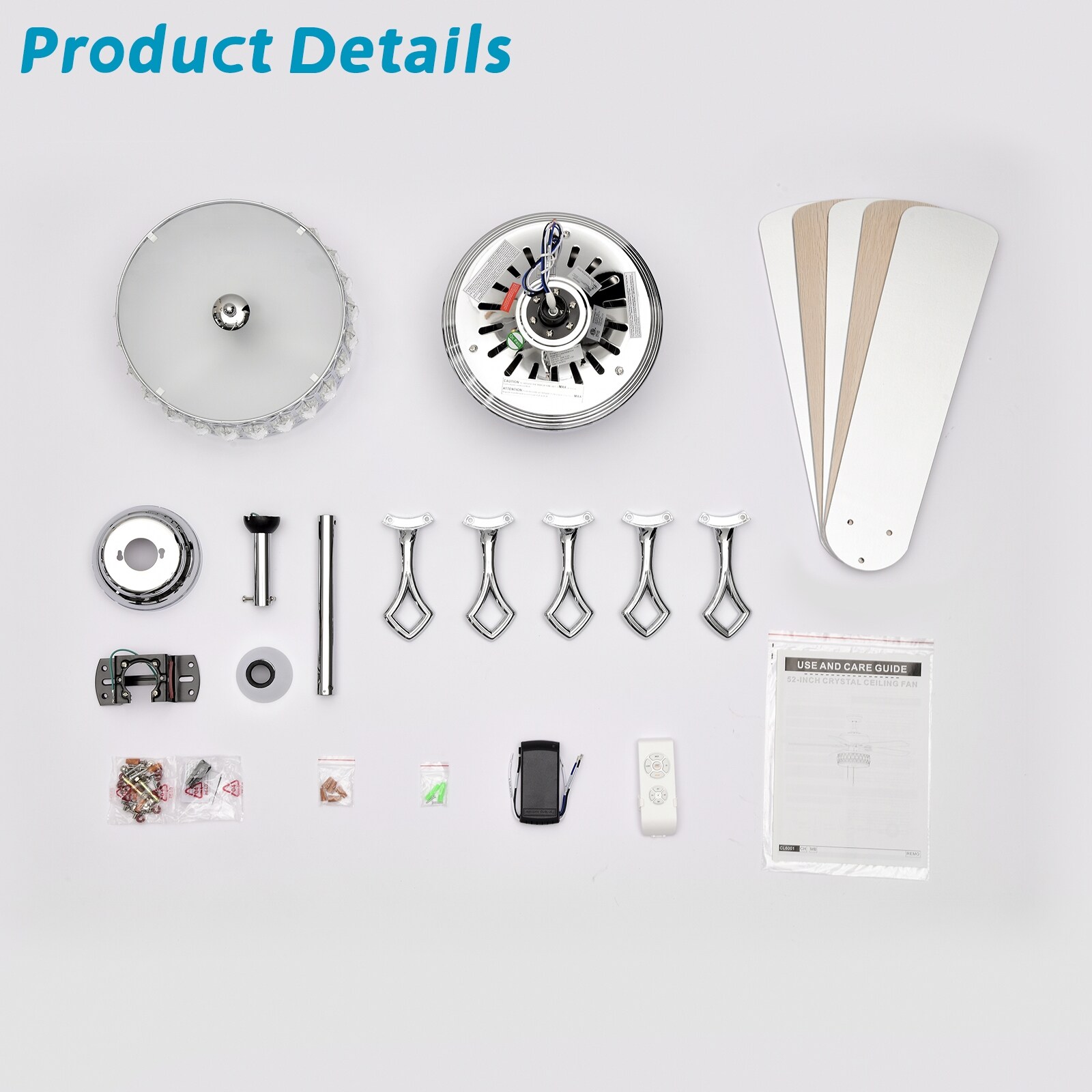 Flynama HEM-L-6007/BL Ceiling-Fans - View #8
