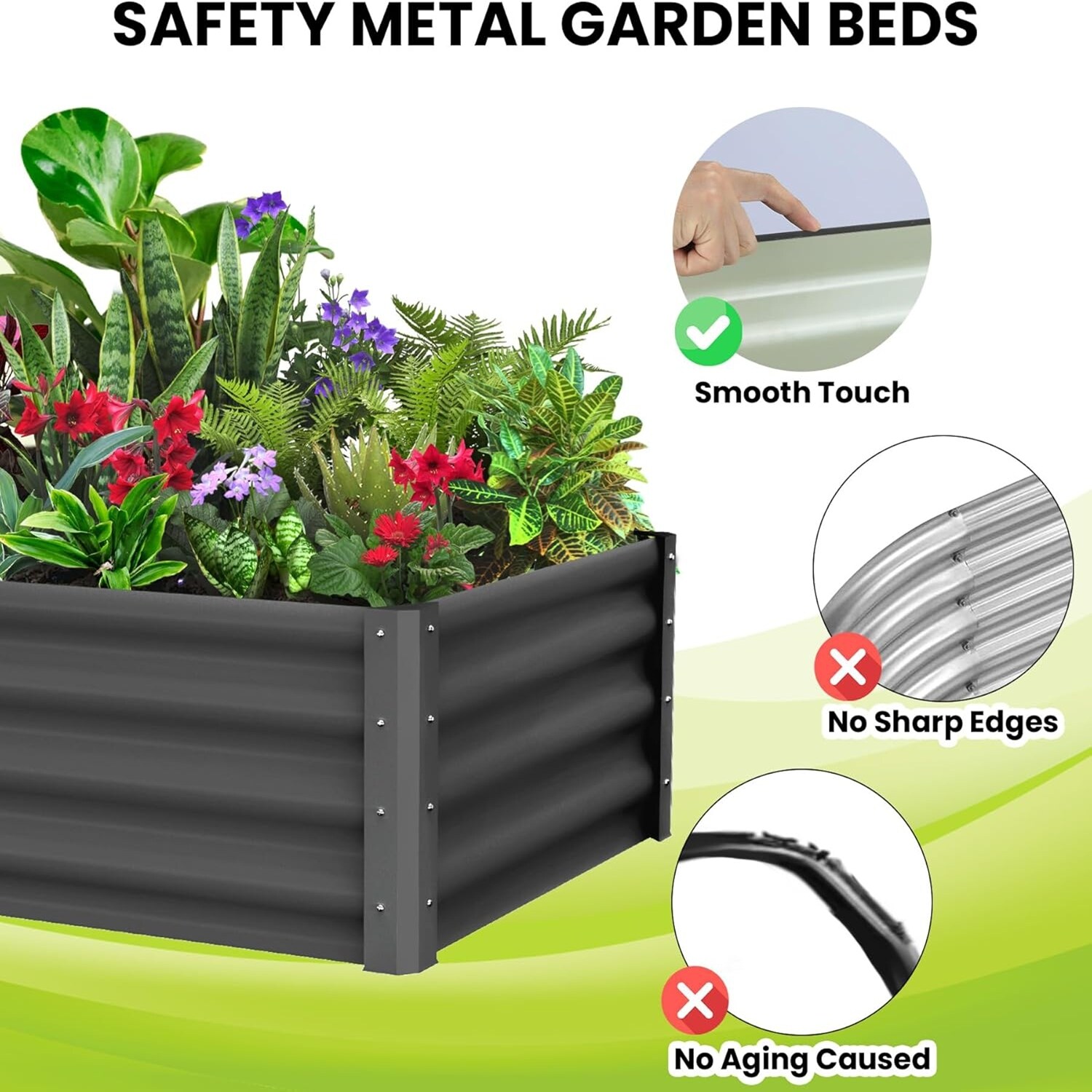 Garvee XQBG11YKPHO8QXQ Raised-Garden-Beds - View #5