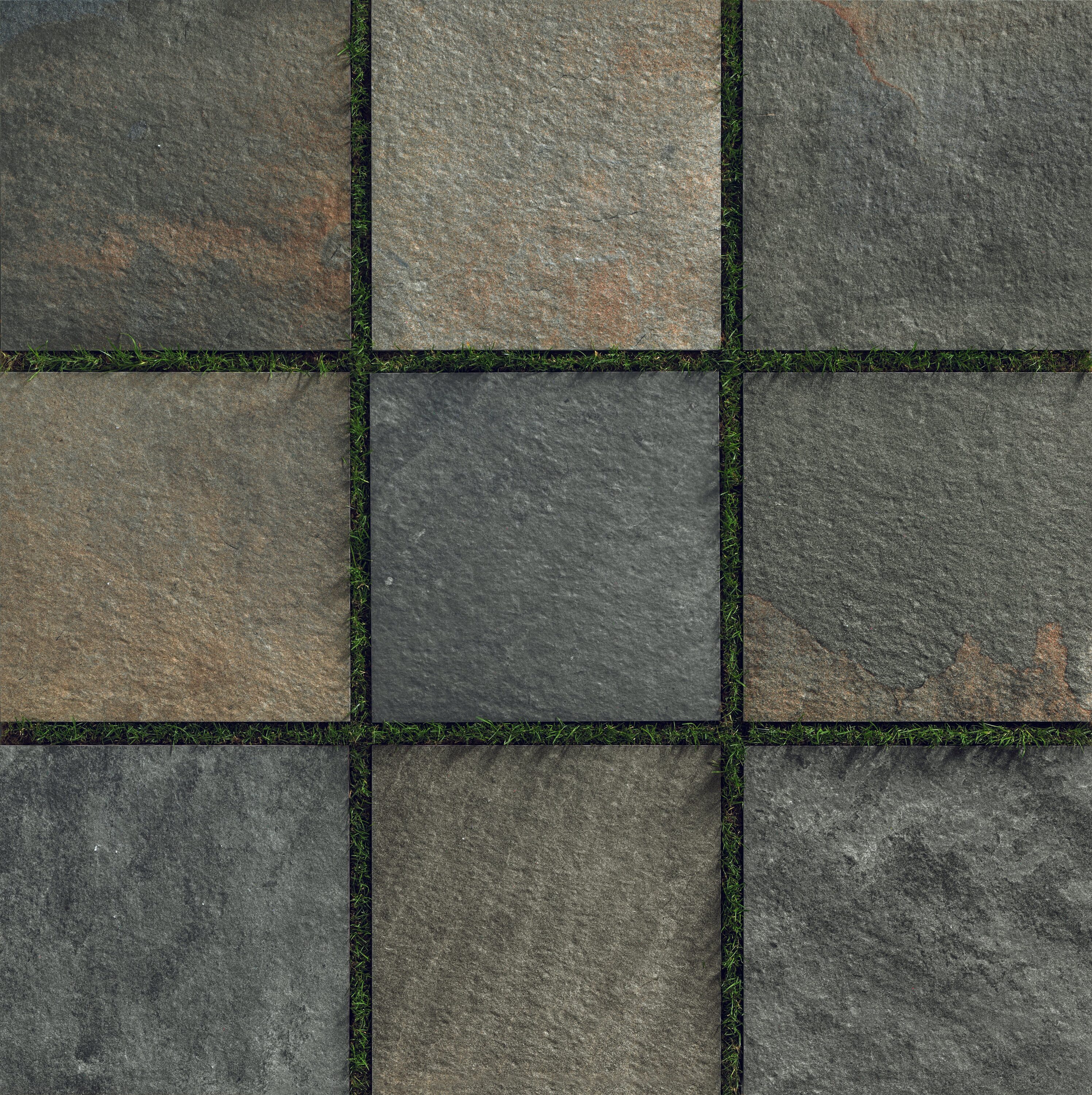 Florim 1105778 24-in L x 24-in W x 0.79-in H Square Gray Porcelain Paver Multi-pack