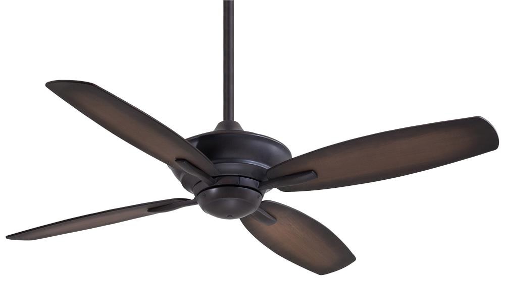 Minka Aire F513-KA New Era 52-in Kocoa with Dark Maple/Medium Maple Tone Blades Ceiling Fan Without Light - Remote Included ( 4 -Blade )