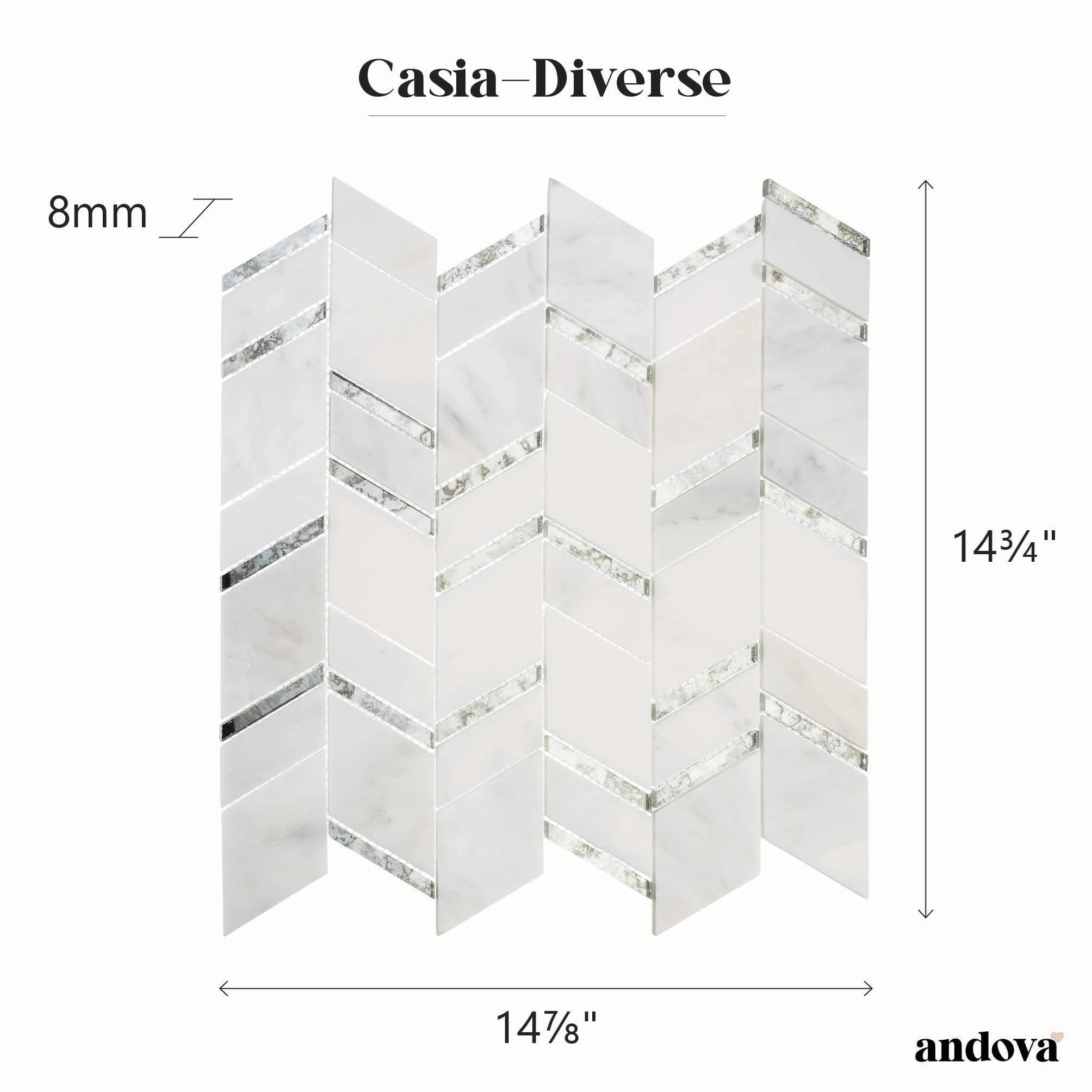 Andova Tiles ANDCAS182 Ceramic-Tile - View #7