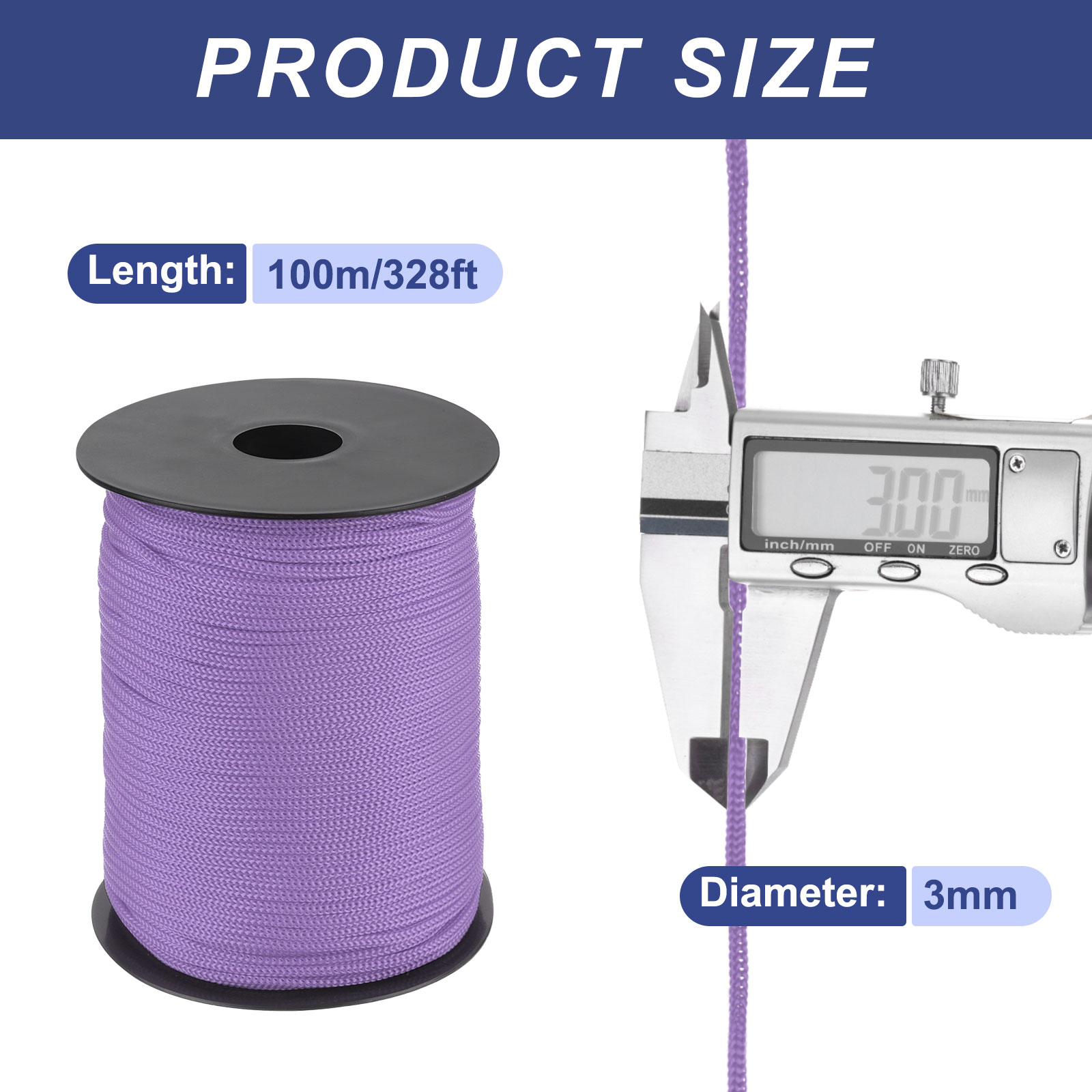 Unique Bargains S26051800UX6411 Bulk-Rope - View #2