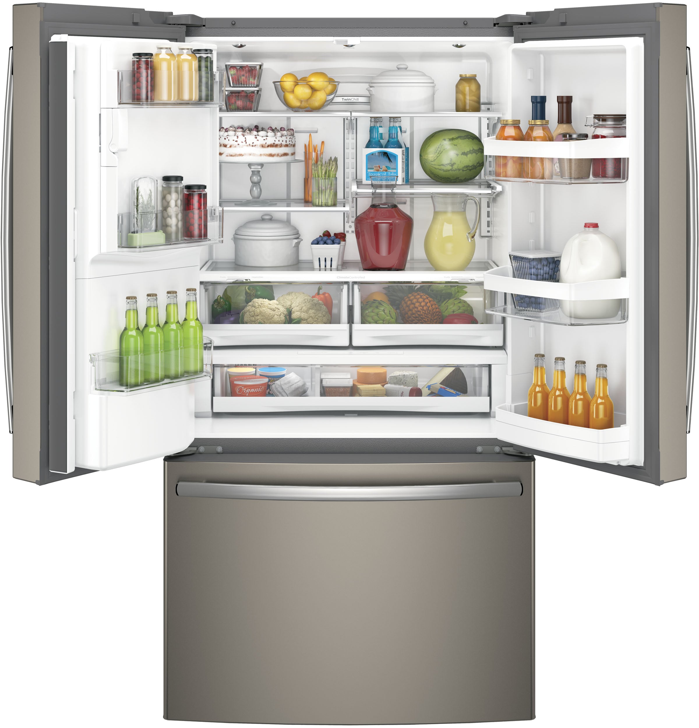 GE GYE22HMKES French-Door-Refrigerators - View #2