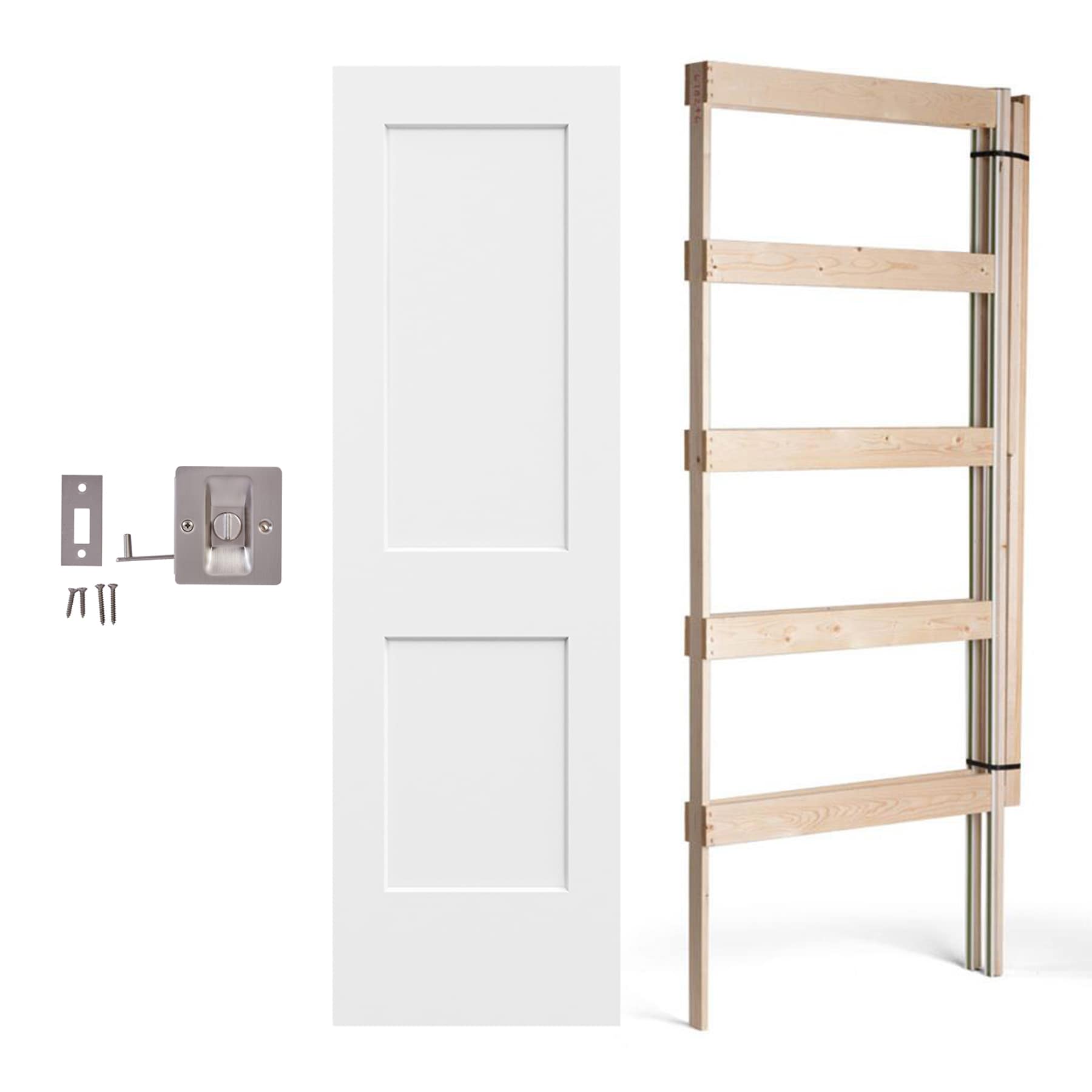 Eclisse Pocket Door Frame with Pocket Door Frame (For Common Size: 32-in x 80-in Door Slab)