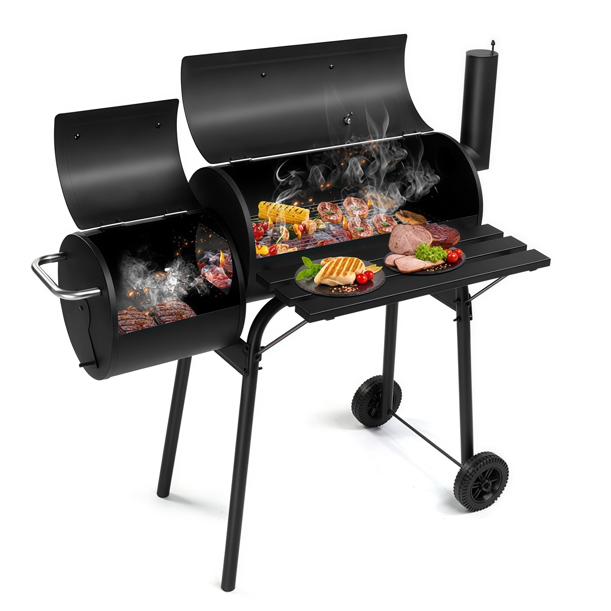Numhew NHDREW37650 Charcoal-Grills - View #3