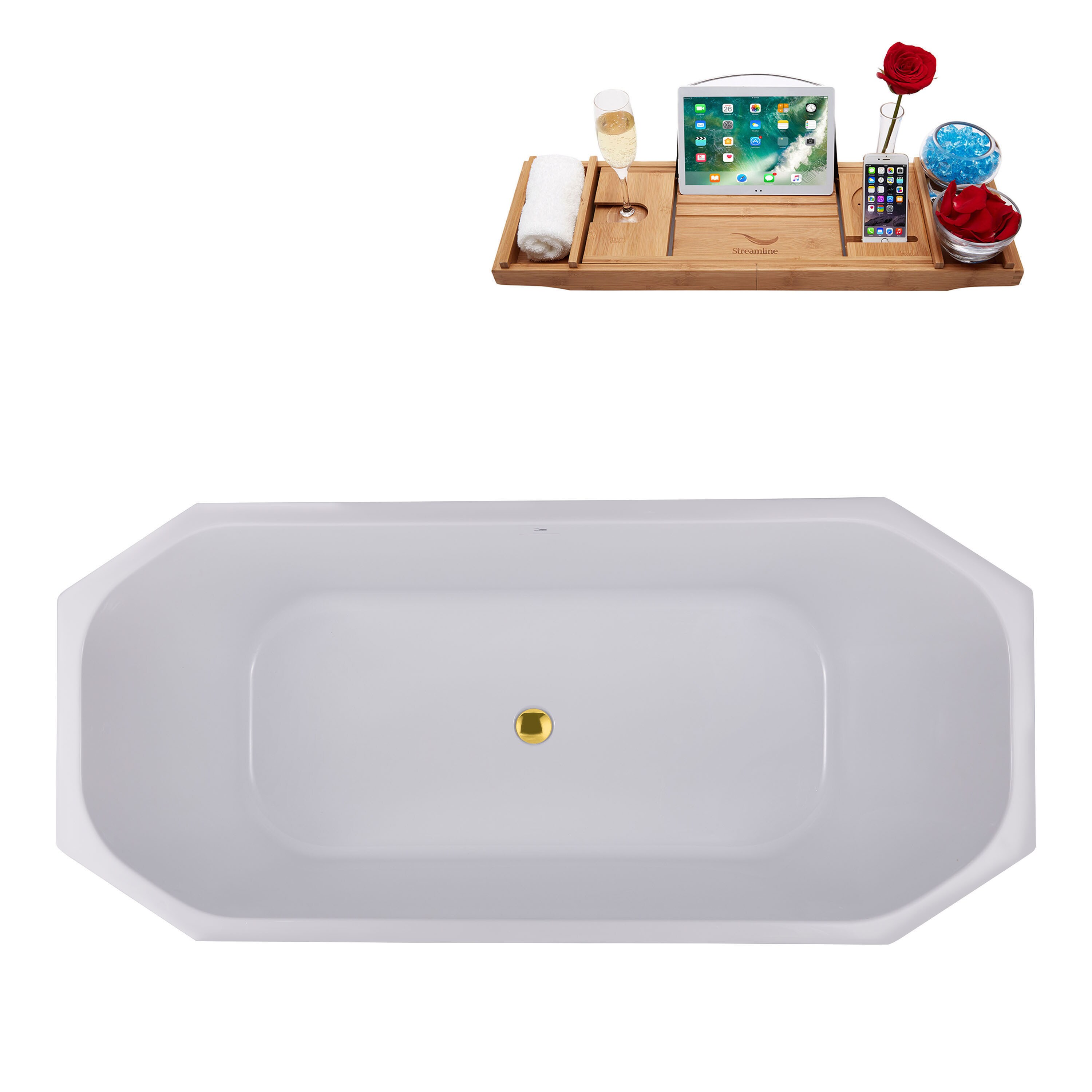 Streamline N634GLD bathtubs - View #6