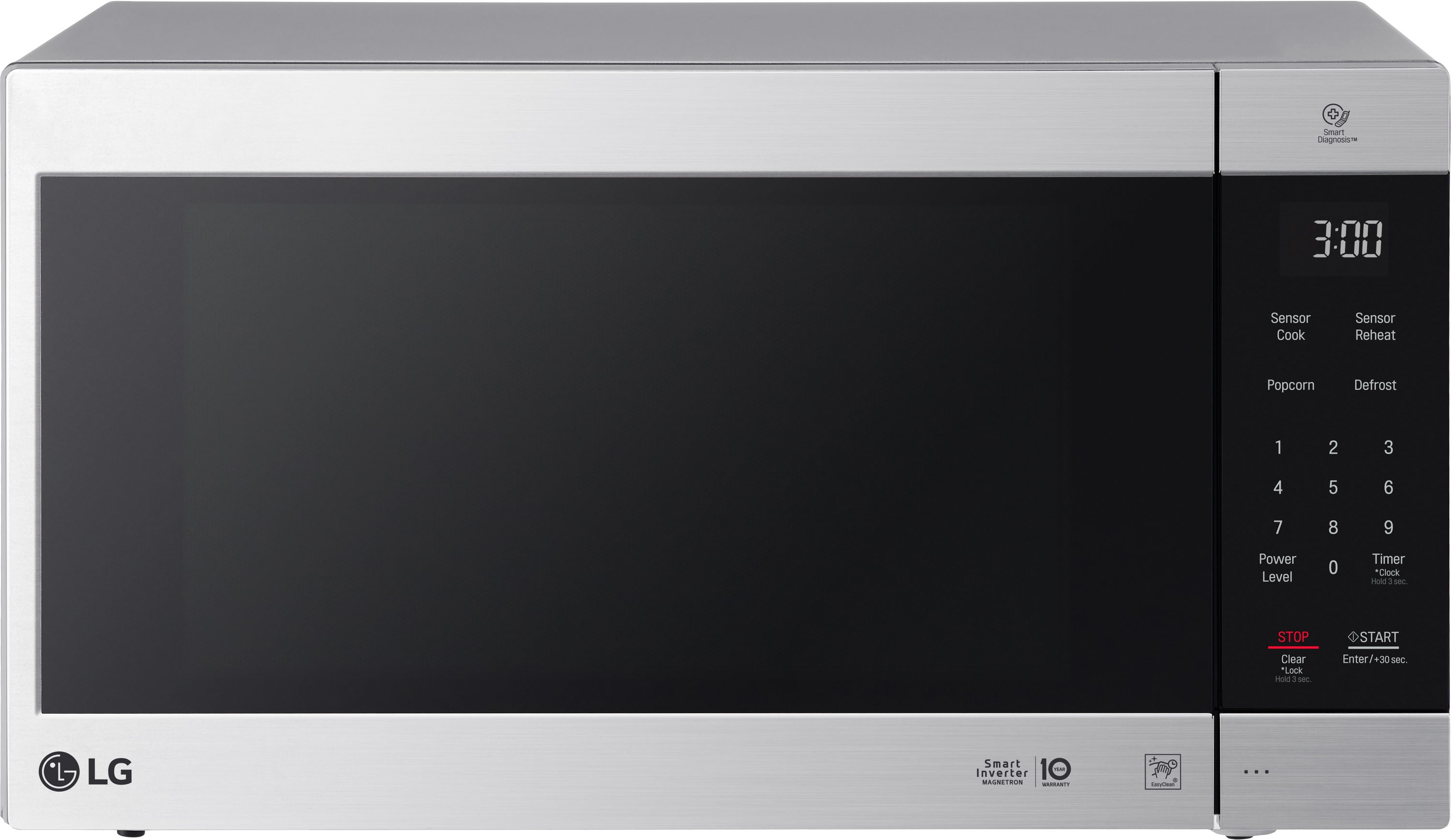 Farberware Professional 2.2 Cu. ft. 1200-Watt Microwave Oven with Smart Sensor Cooking, Stainless Steel
